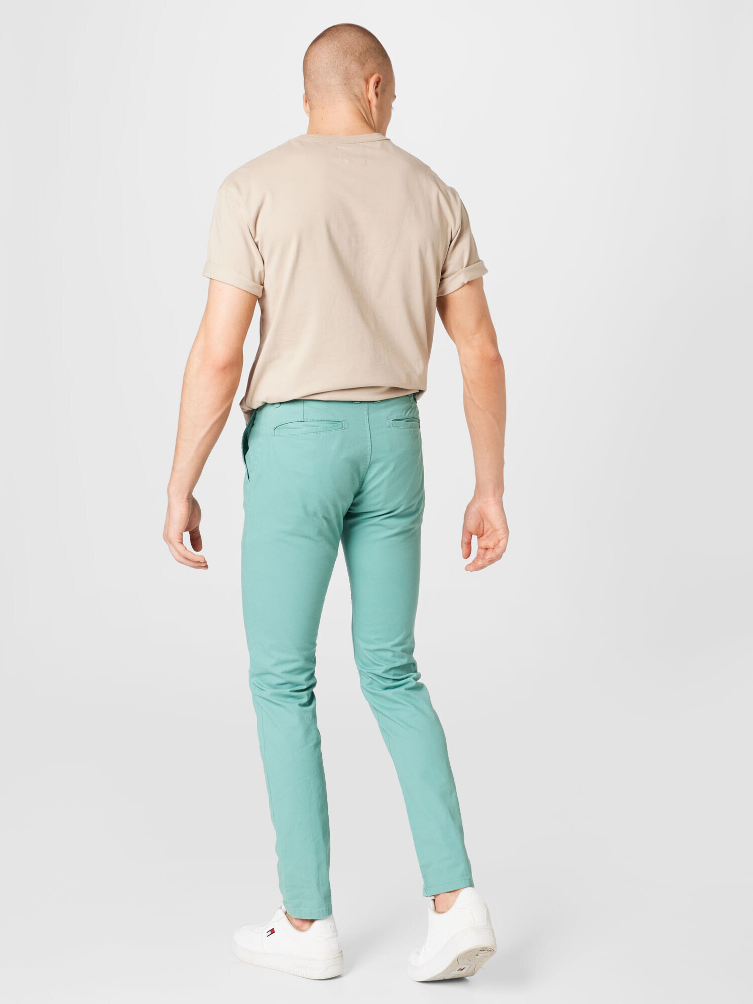 TOM TAILOR Pantaloni eleganți verde jad - Pled.ro