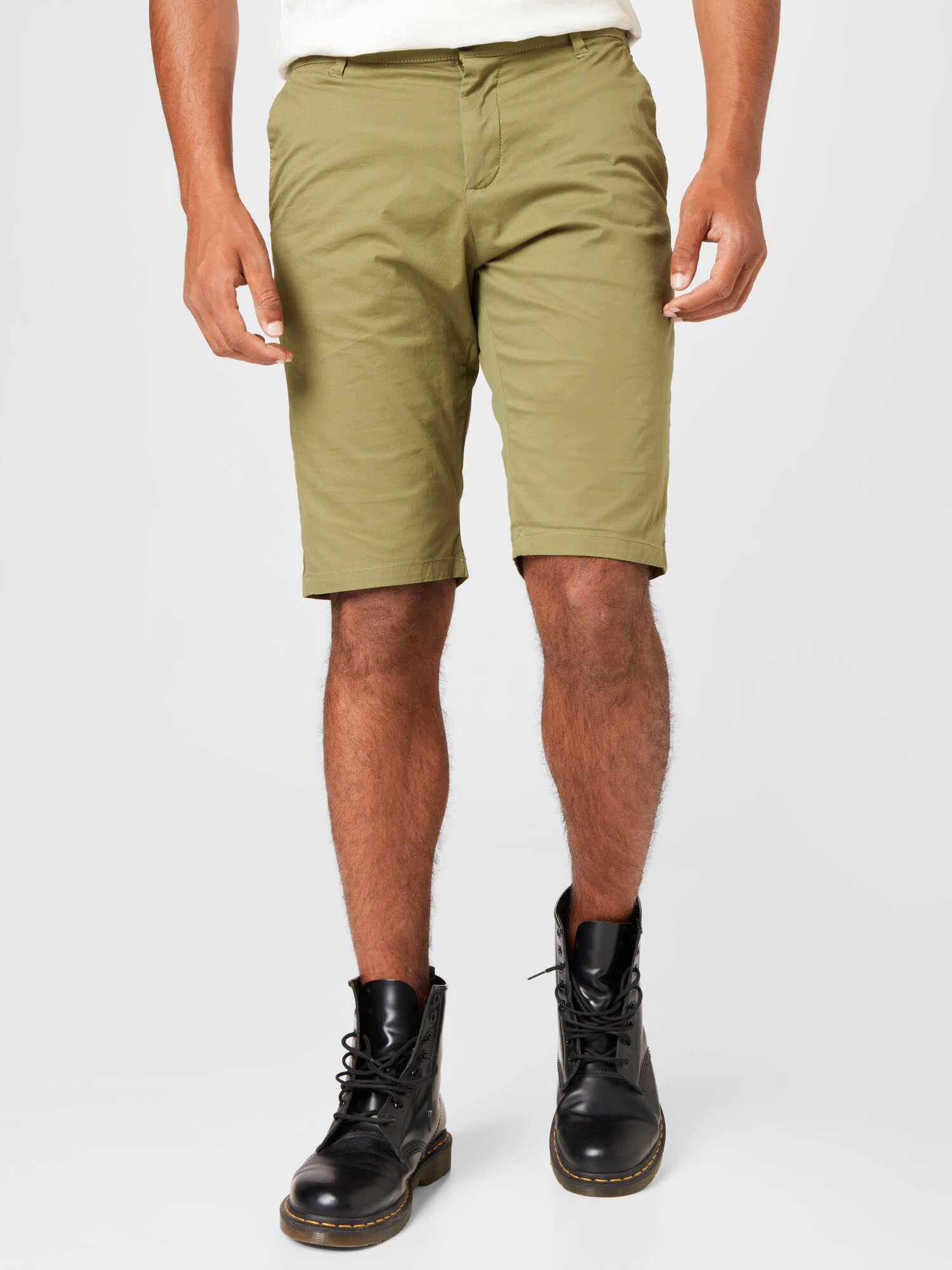 TOM TAILOR Pantaloni eleganți verde stuf - Pled.ro