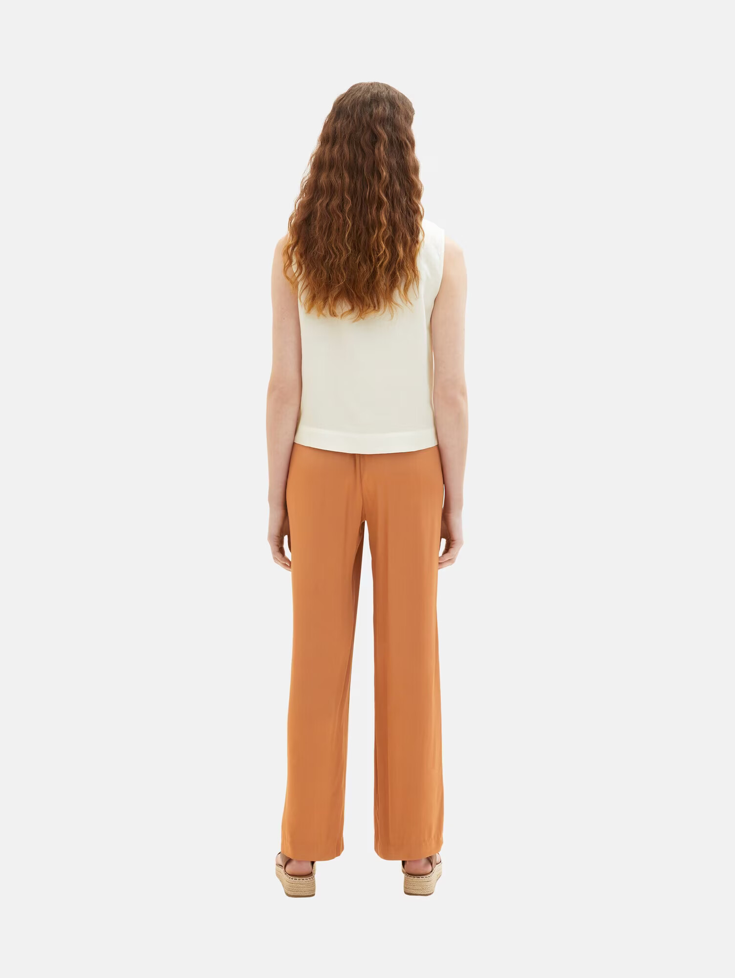 TOM TAILOR Pantaloni maro caramel - Pled.ro