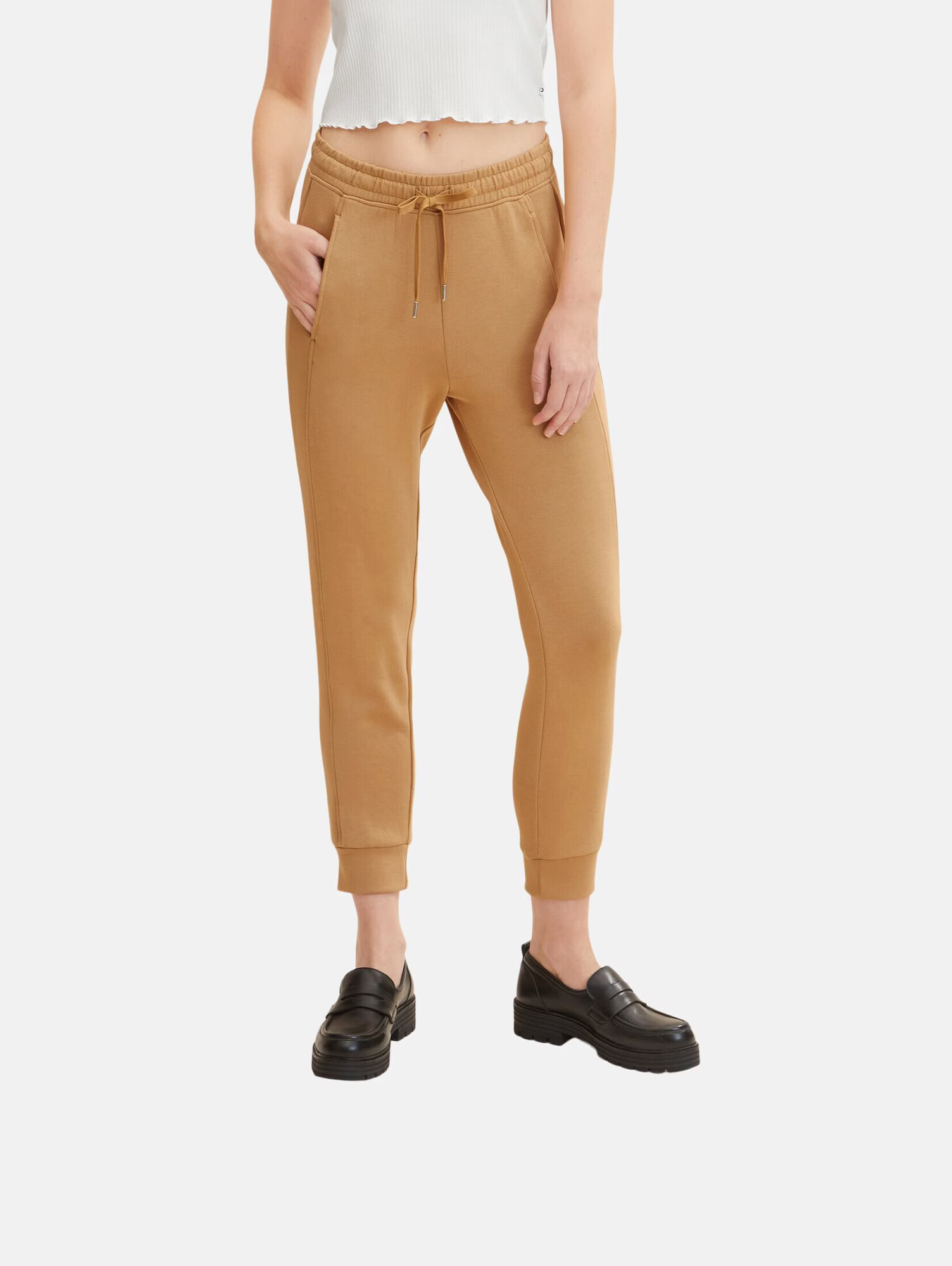 TOM TAILOR Pantaloni maro coniac - Pled.ro