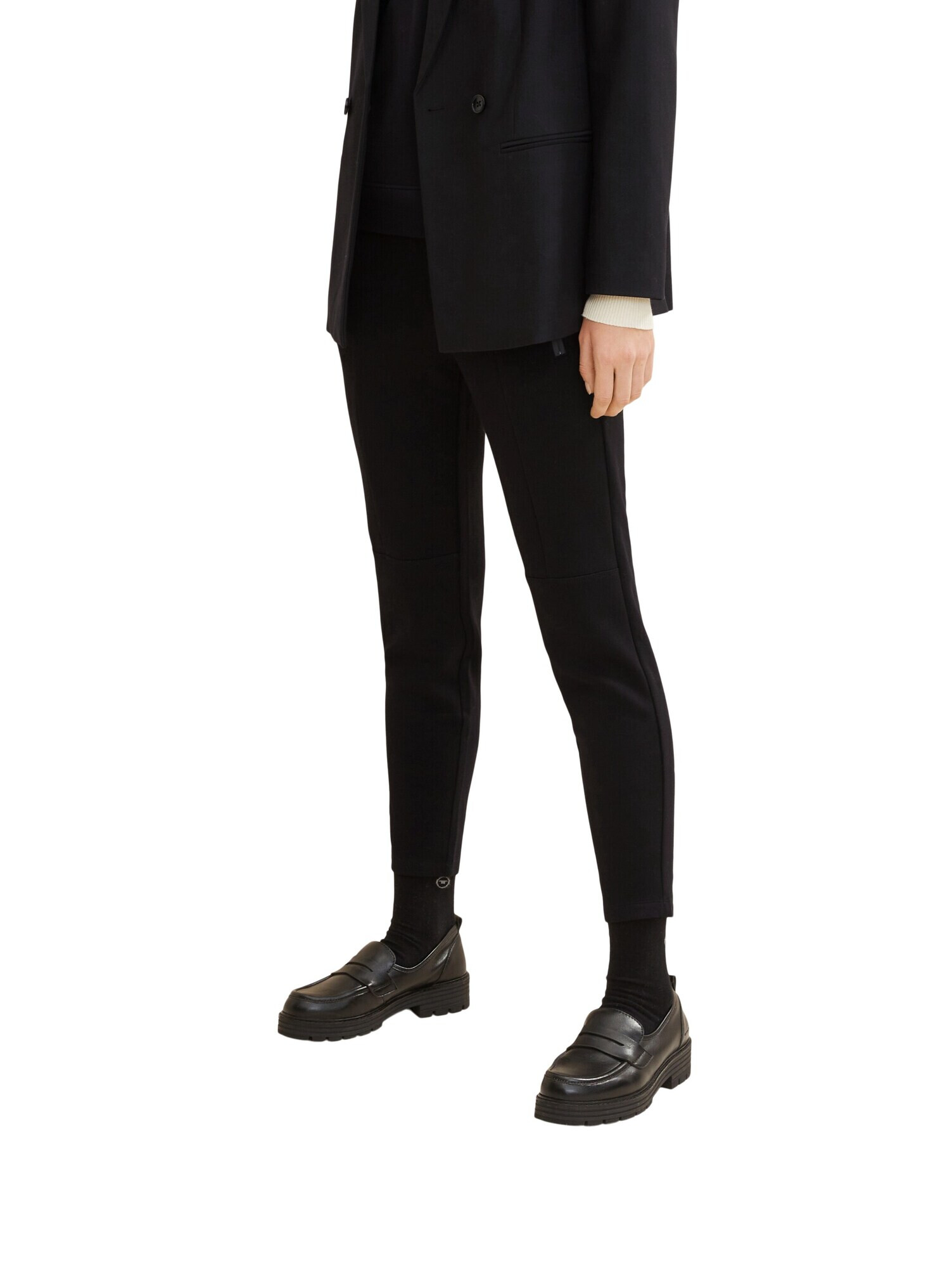 TOM TAILOR Pantaloni negru - Pled.ro