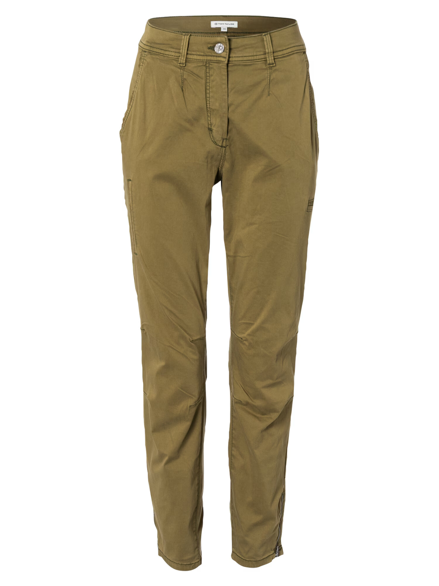 TOM TAILOR Pantaloni oliv - Pled.ro