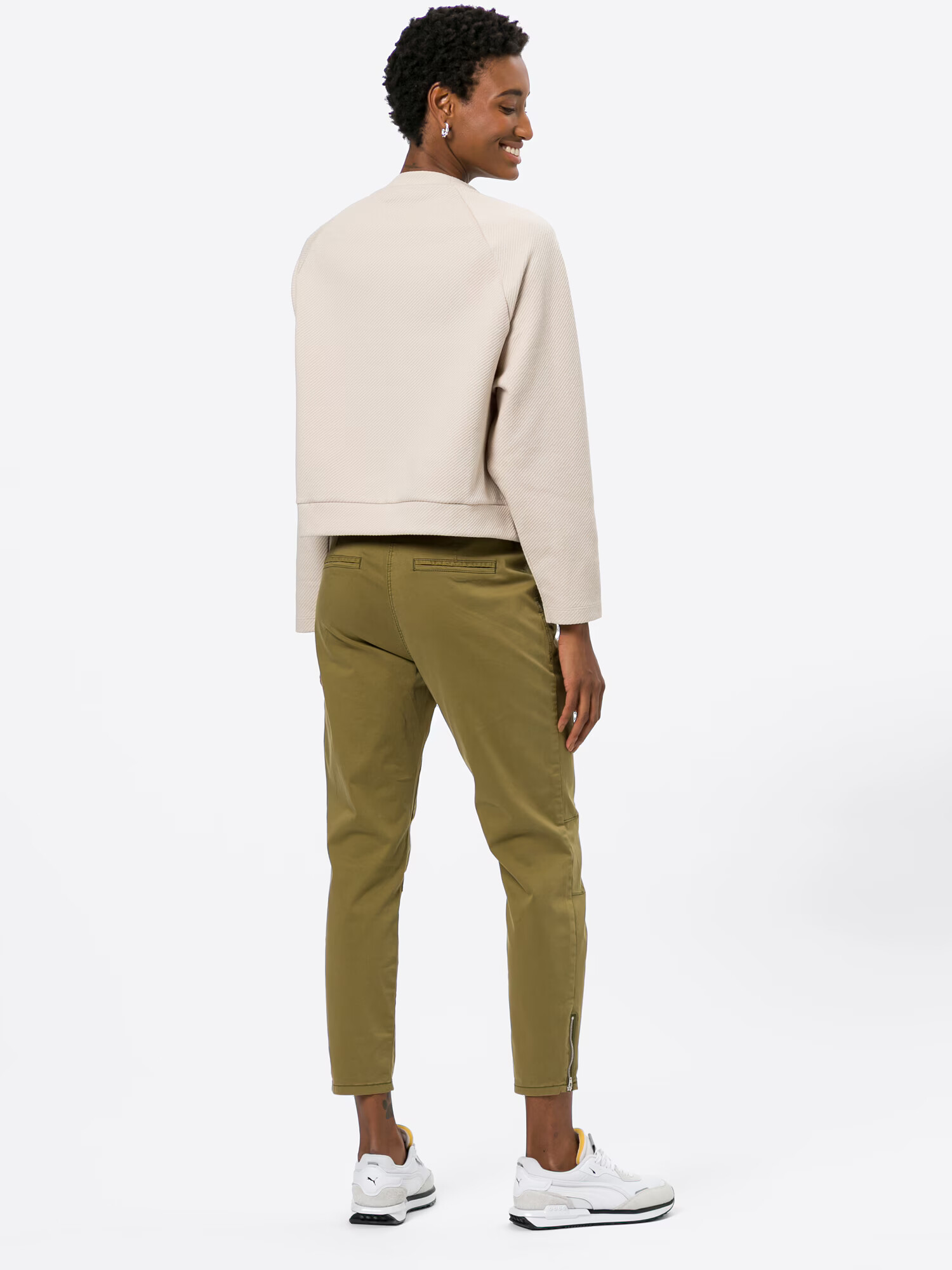 TOM TAILOR Pantaloni oliv - Pled.ro