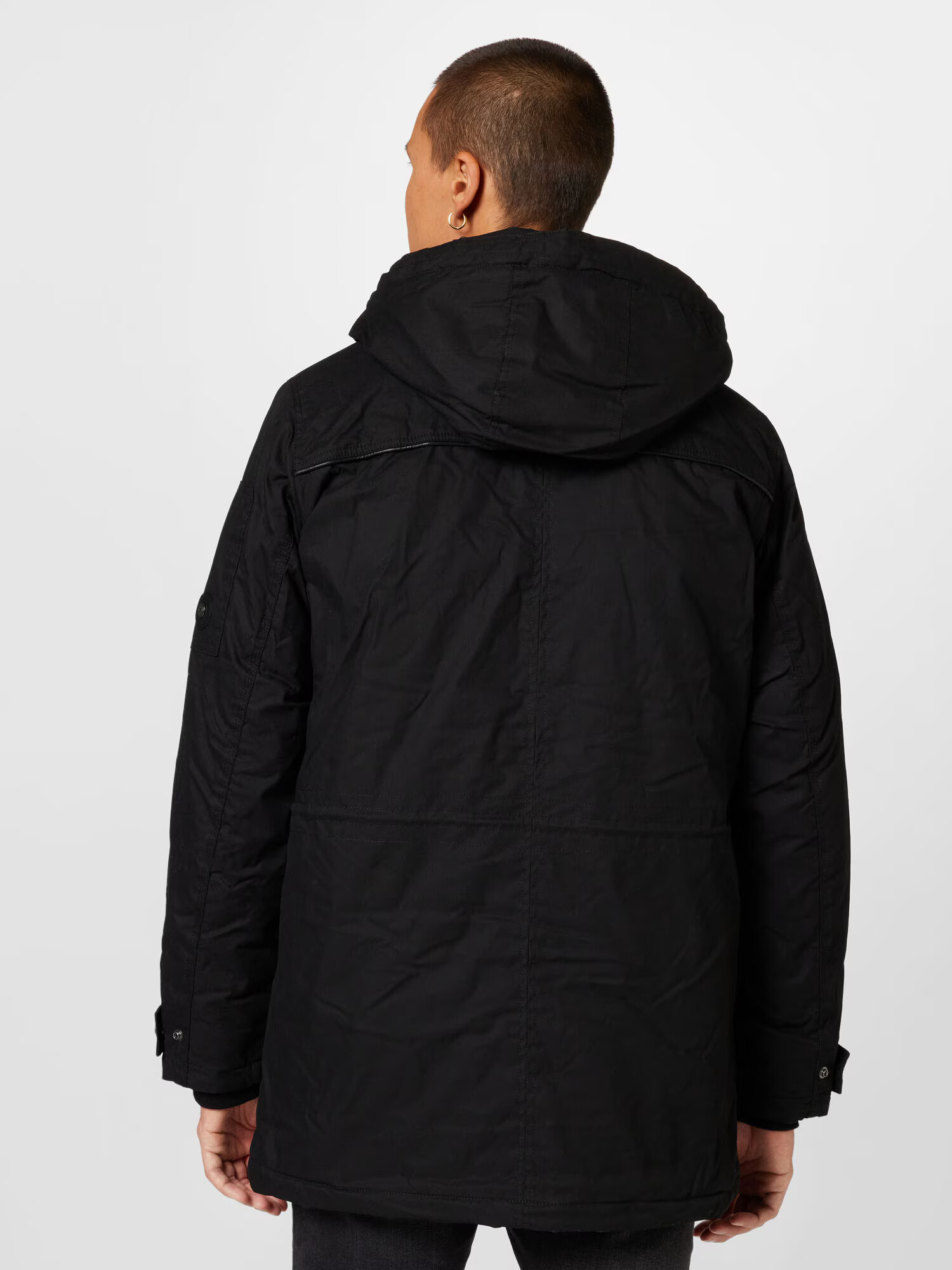 TOM TAILOR Parka de iarnă negru - Pled.ro