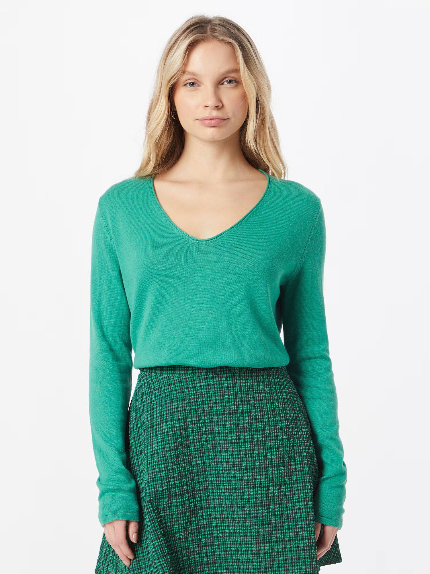 TOM TAILOR Pulover verde jad - Pled.ro