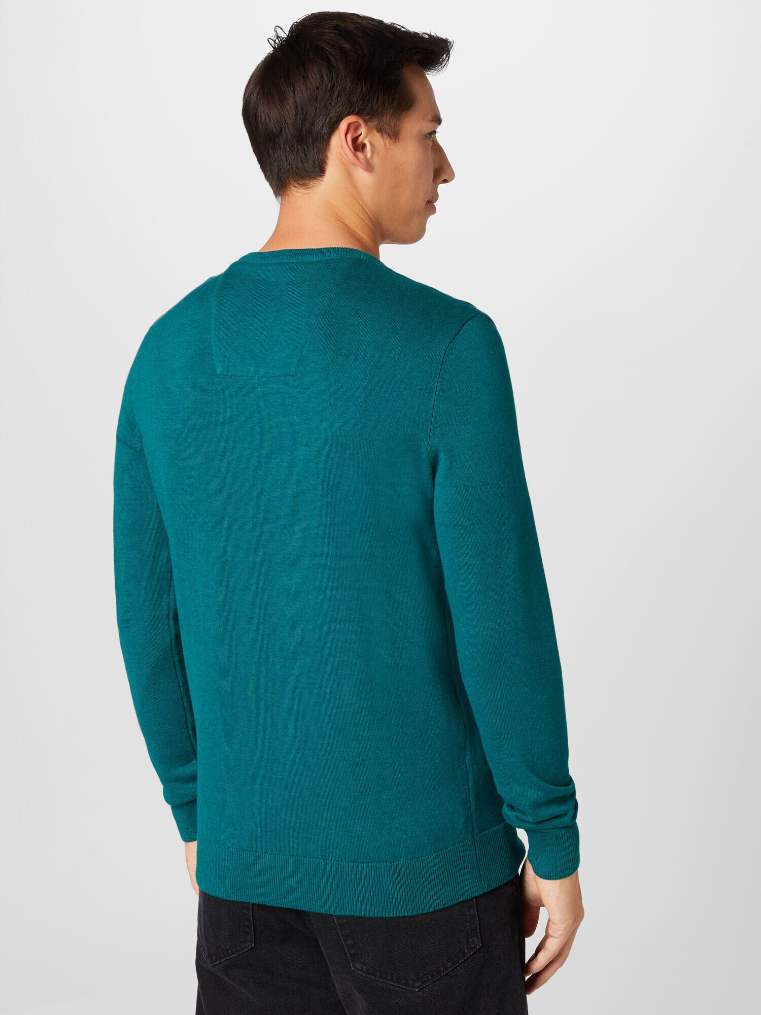 TOM TAILOR Pulover verde smarald - Pled.ro