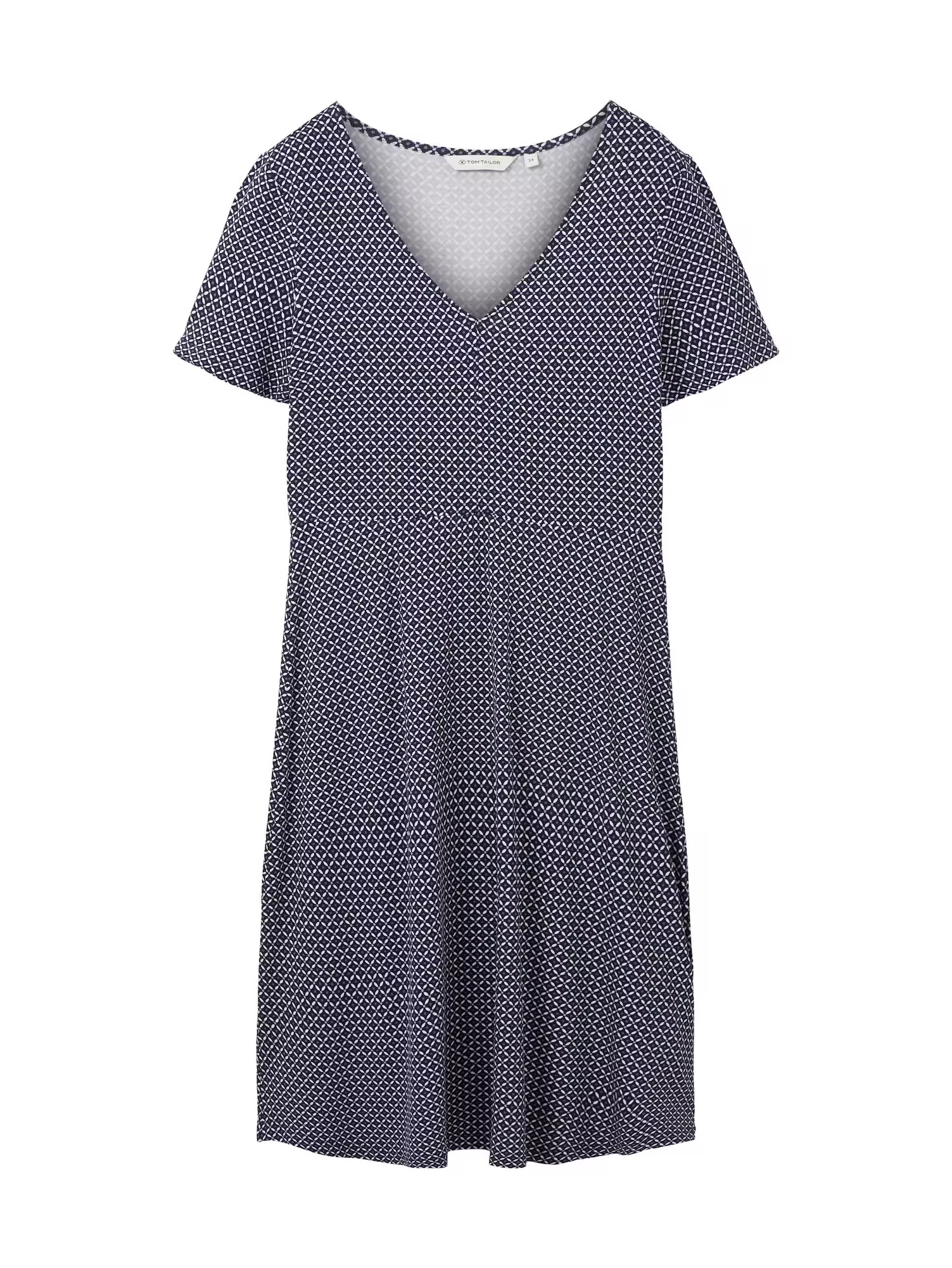 TOM TAILOR Rochie bleumarin / albastru deschis / alb - Pled.ro