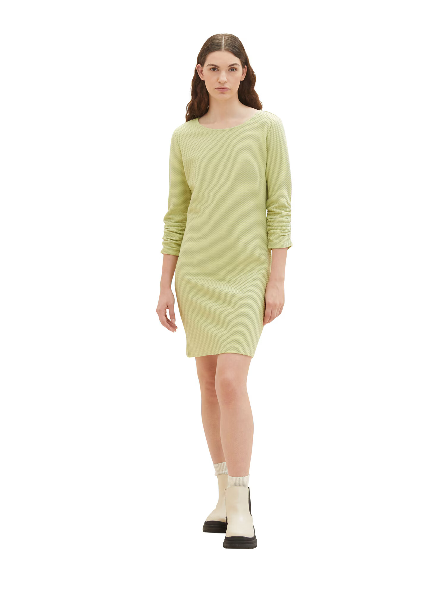 TOM TAILOR Rochie verde deschis - Pled.ro