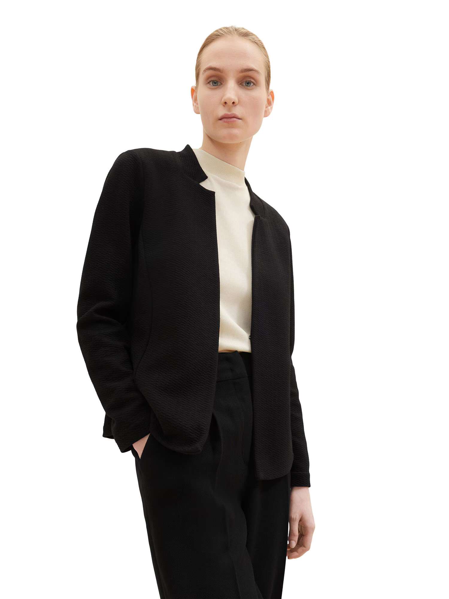 TOM TAILOR Sacou negru - Pled.ro