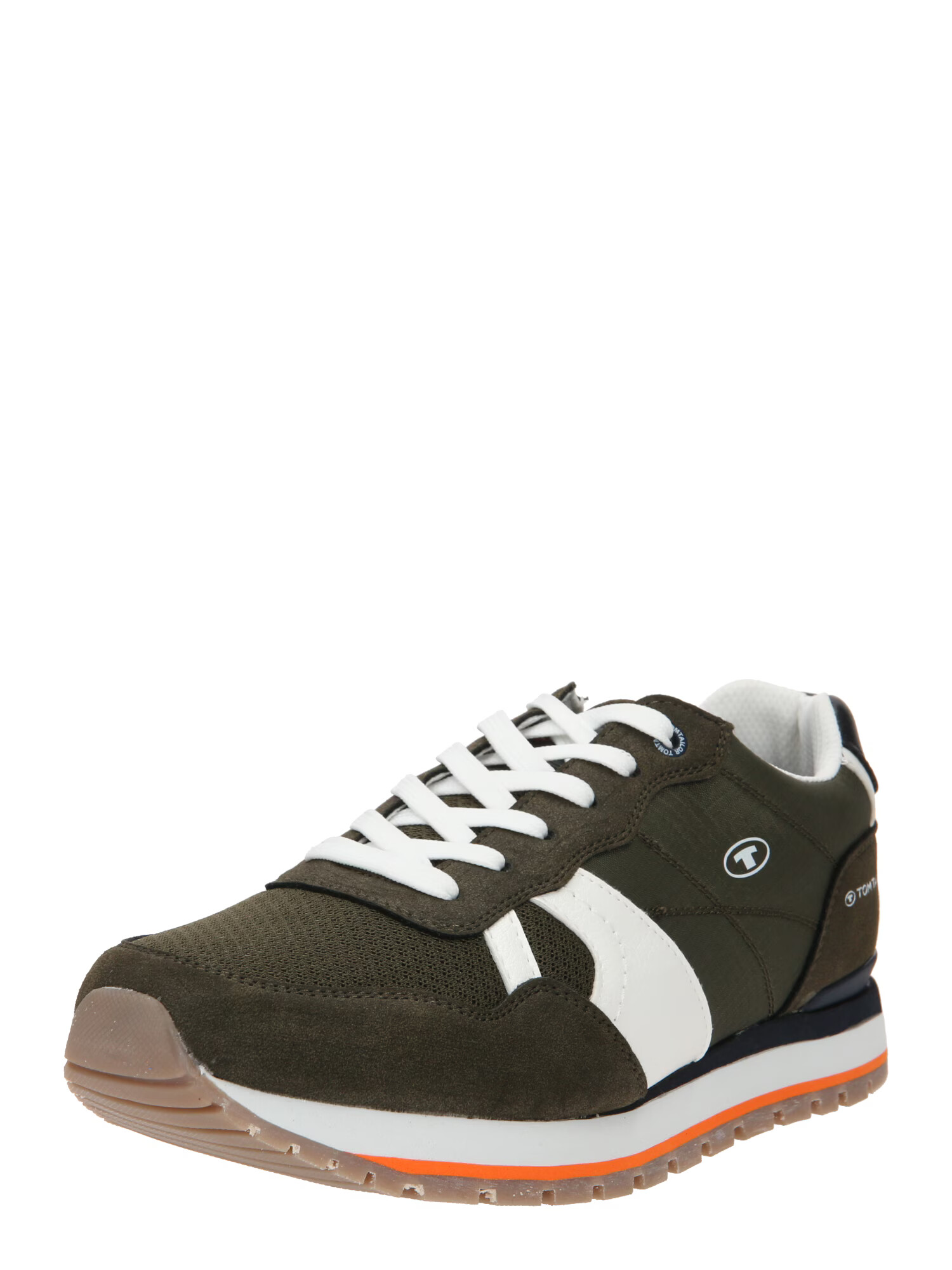 TOM TAILOR Sneaker low kaki / alb - Pled.ro