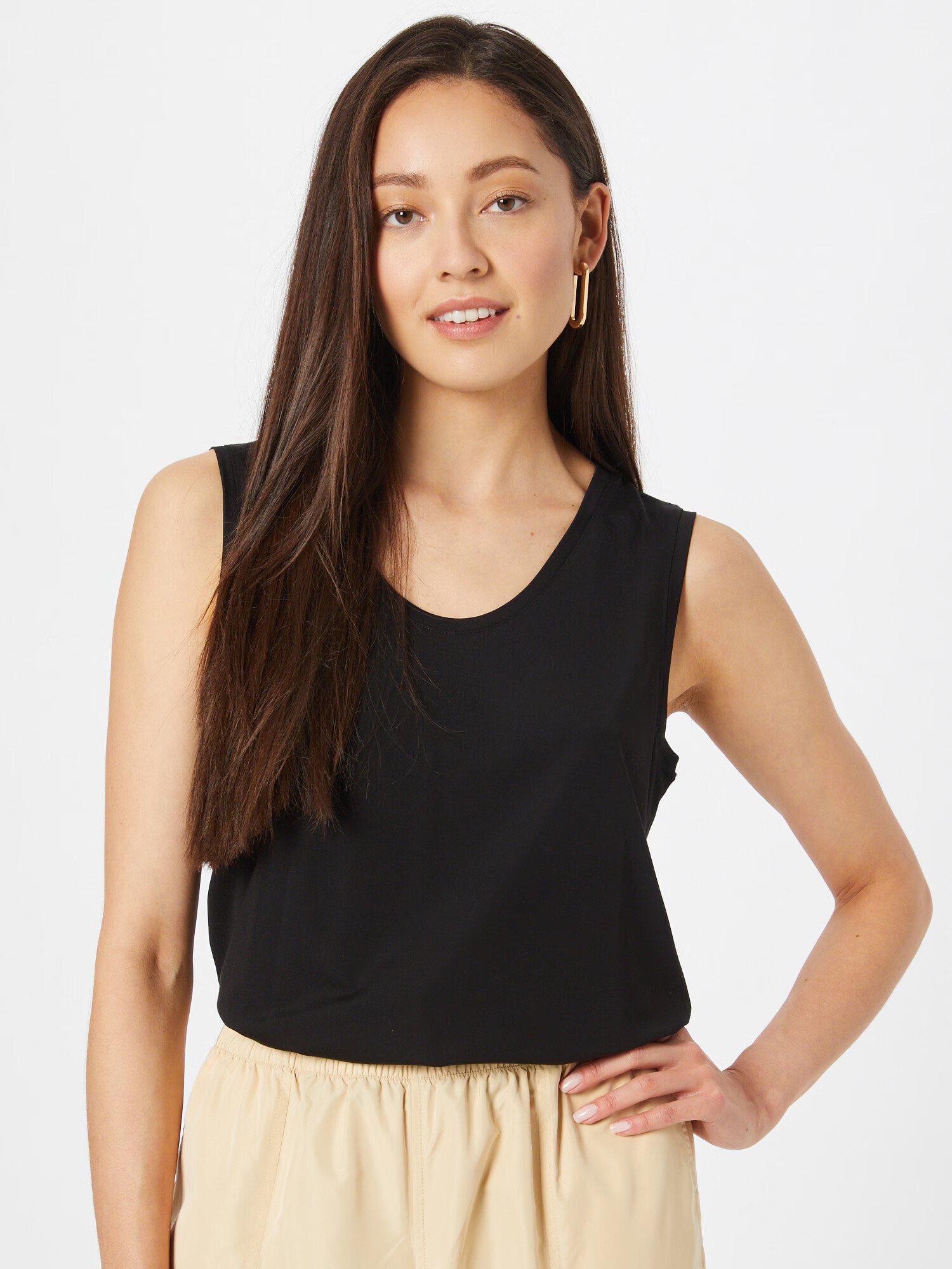 TOM TAILOR Top negru - Pled.ro