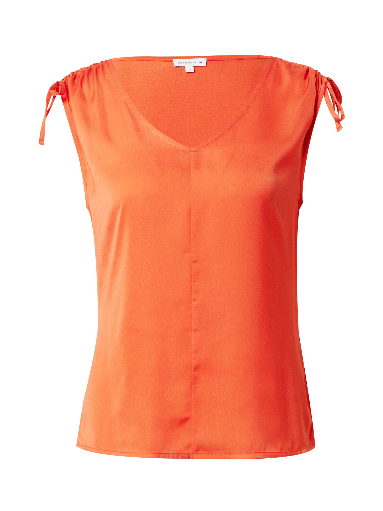 TOM TAILOR Top roșu orange - Pled.ro