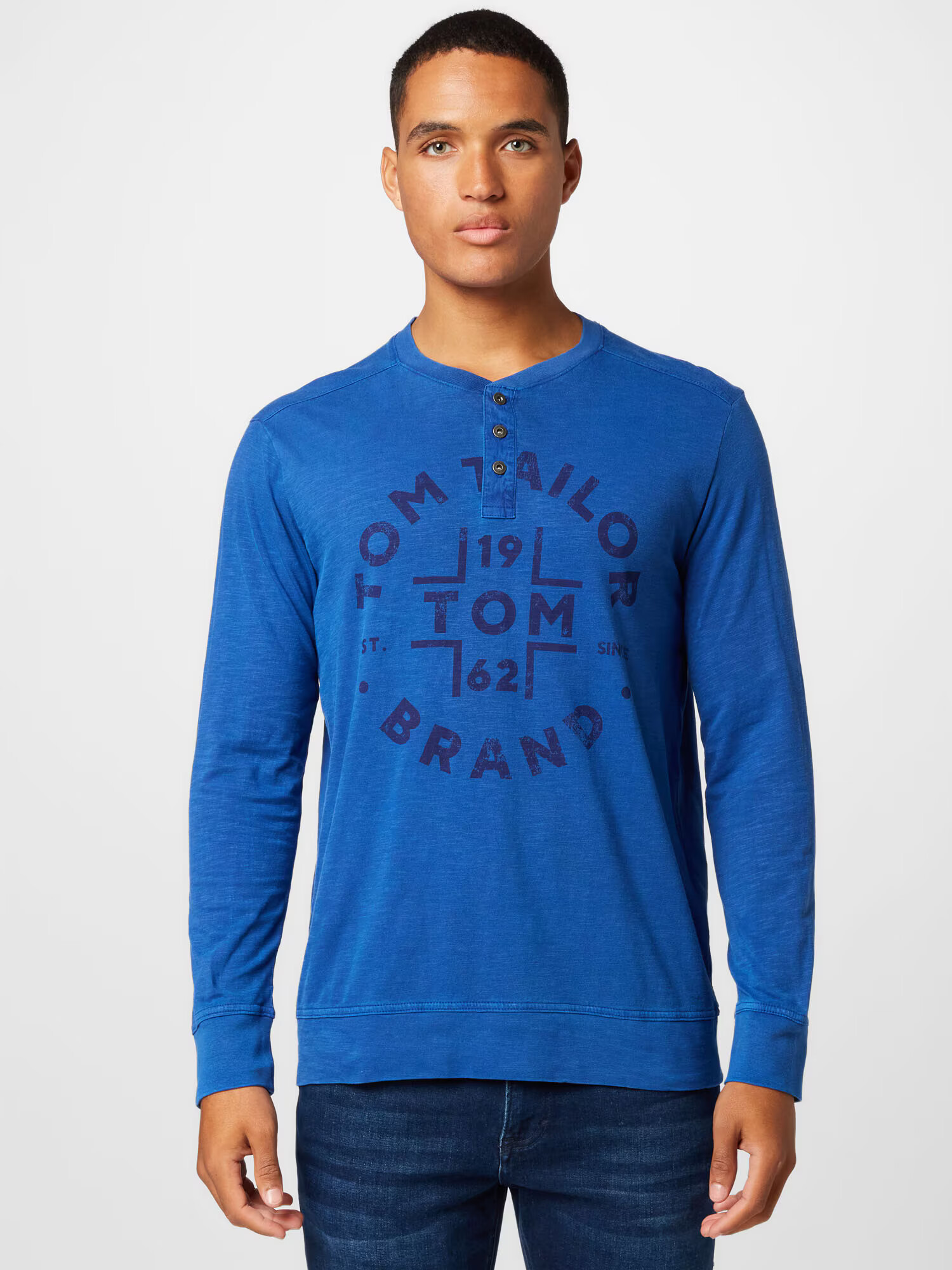 TOM TAILOR Tricou albastru / albastru noapte - Pled.ro