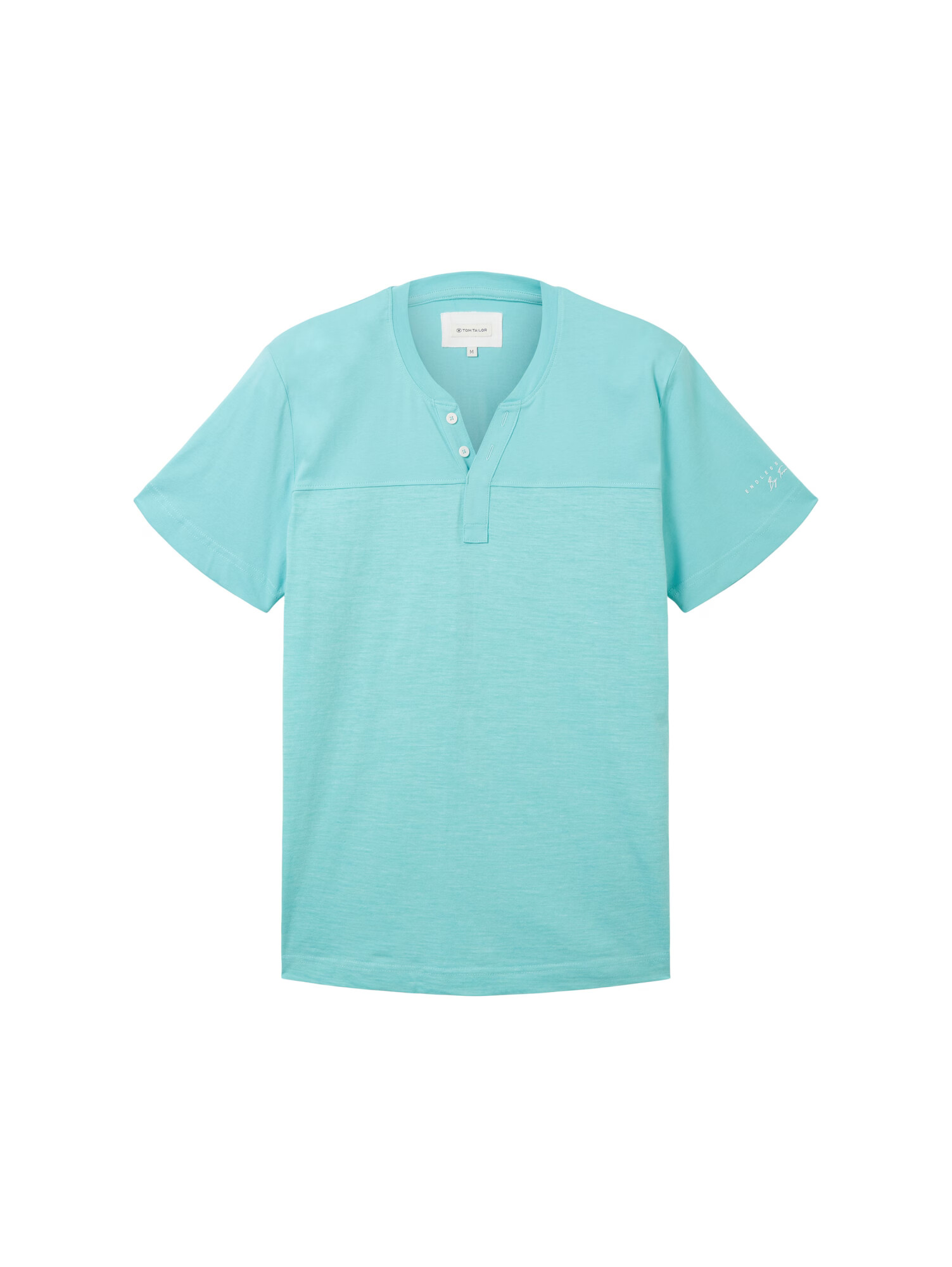 TOM TAILOR Tricou albastru aqua - Pled.ro