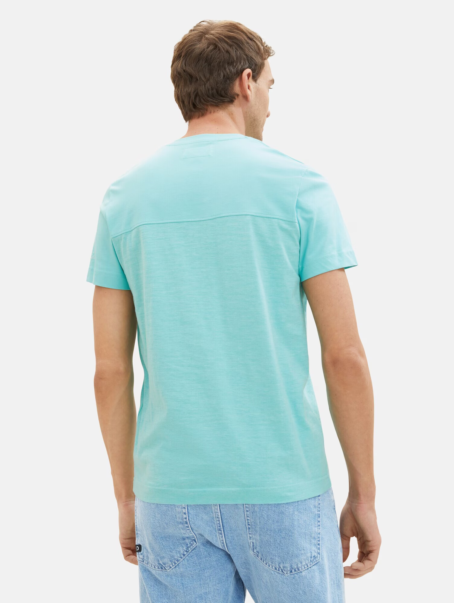 TOM TAILOR Tricou albastru aqua - Pled.ro