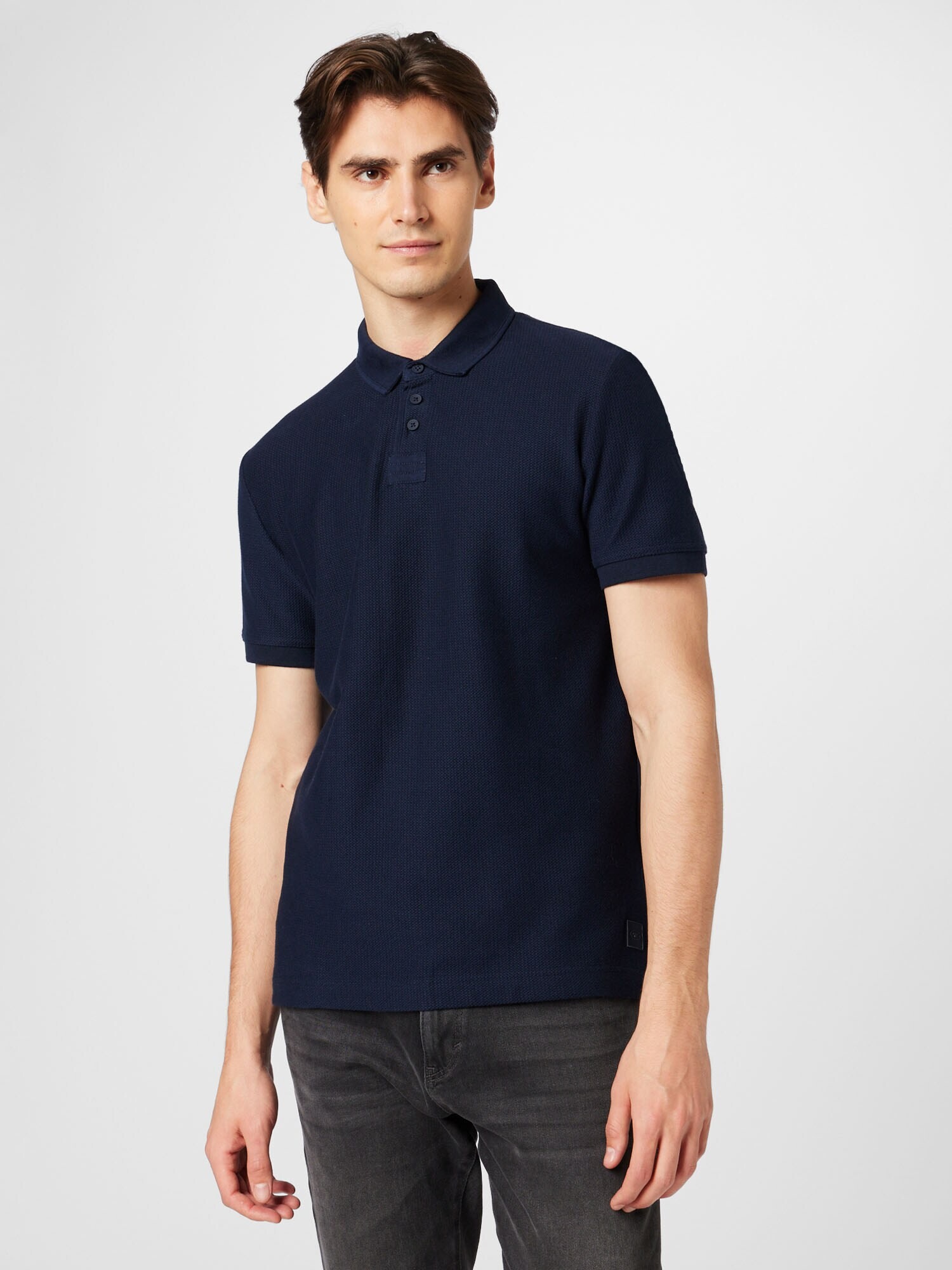 TOM TAILOR Tricou albastru marin - Pled.ro