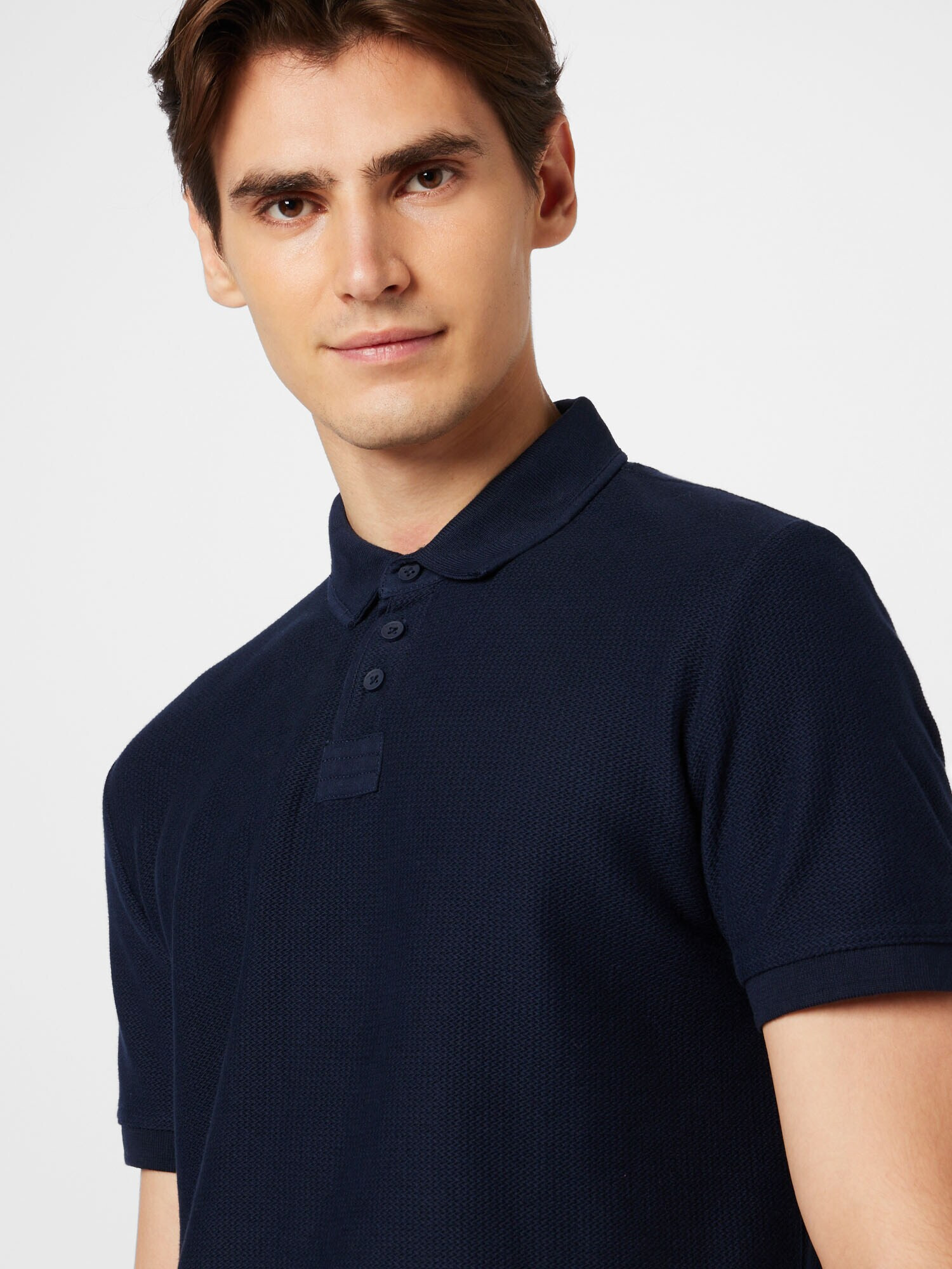 TOM TAILOR Tricou albastru marin - Pled.ro