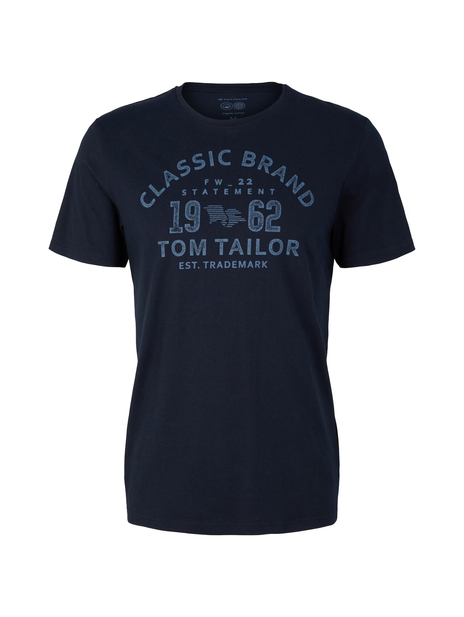 TOM TAILOR Tricou albastru marin / albastru porumbel - Pled.ro