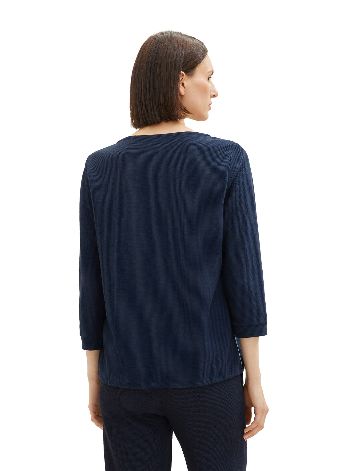 TOM TAILOR Tricou bleumarin - Pled.ro