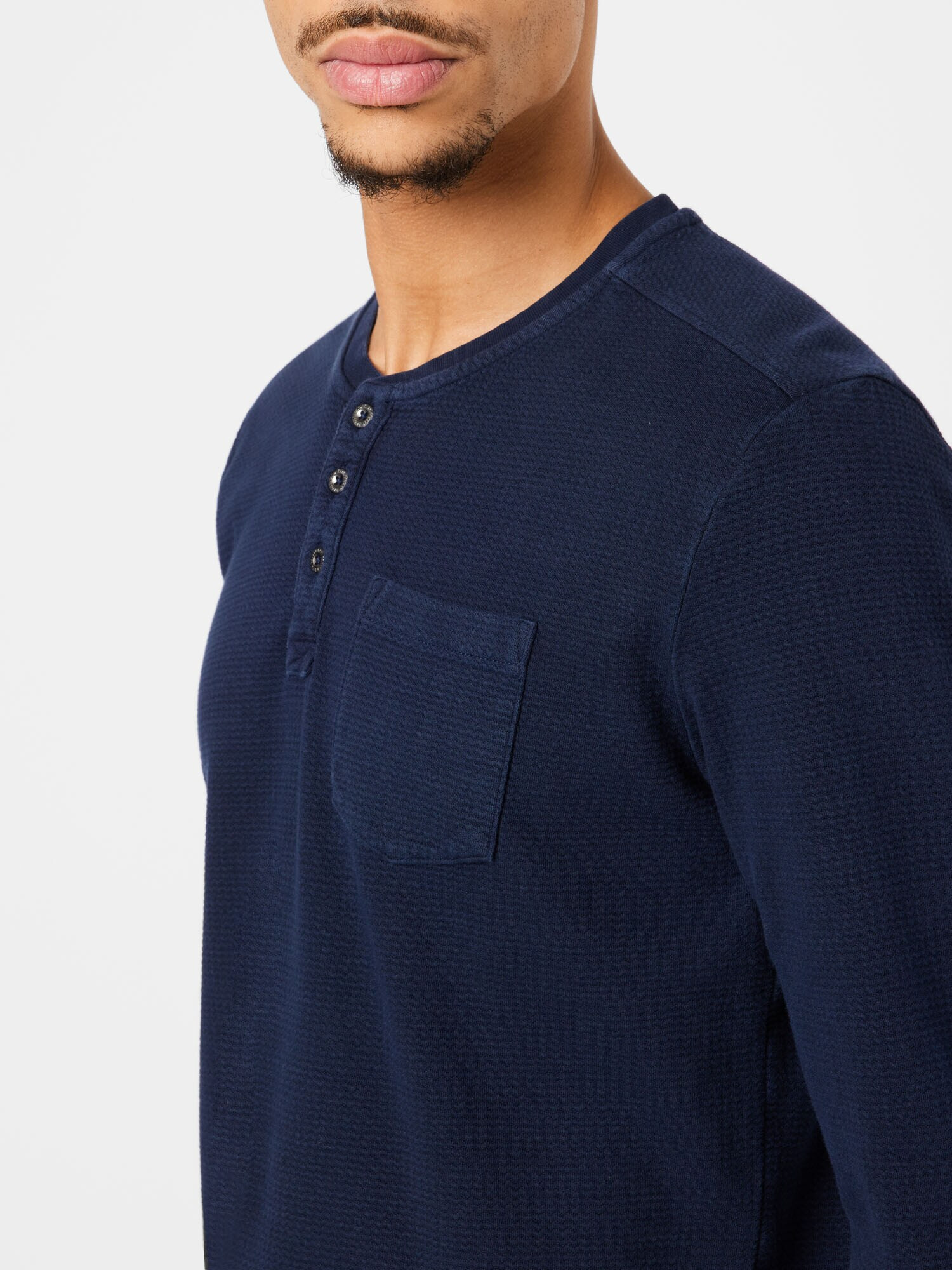 TOM TAILOR Tricou bleumarin - Pled.ro