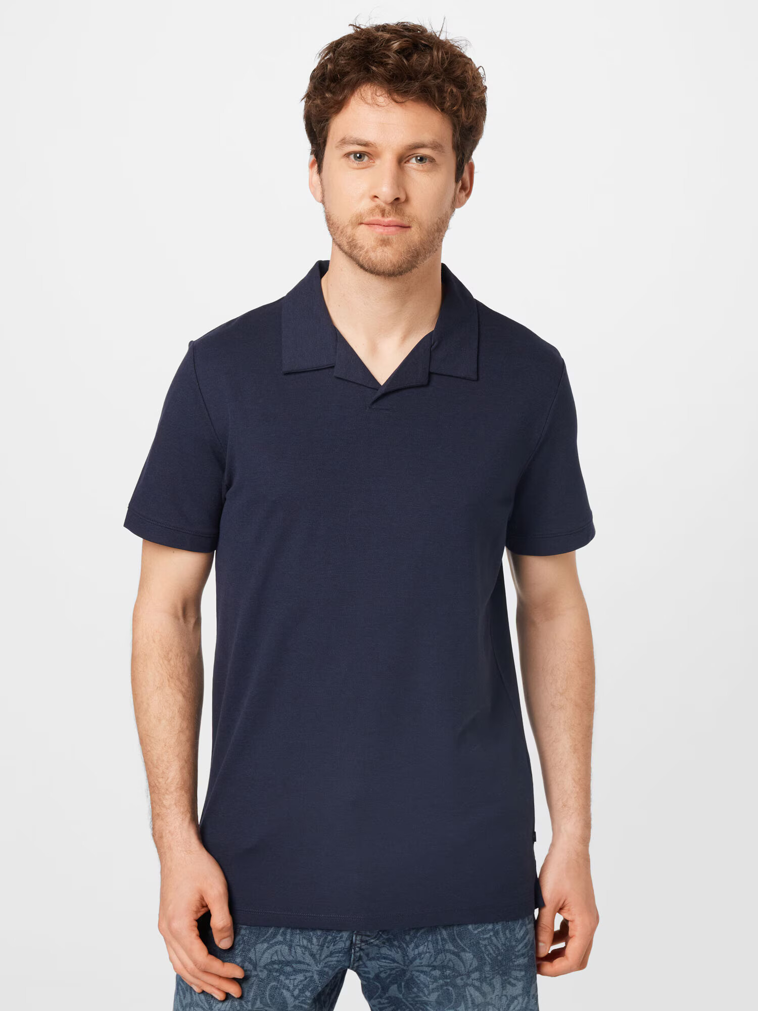 TOM TAILOR Tricou bleumarin - Pled.ro