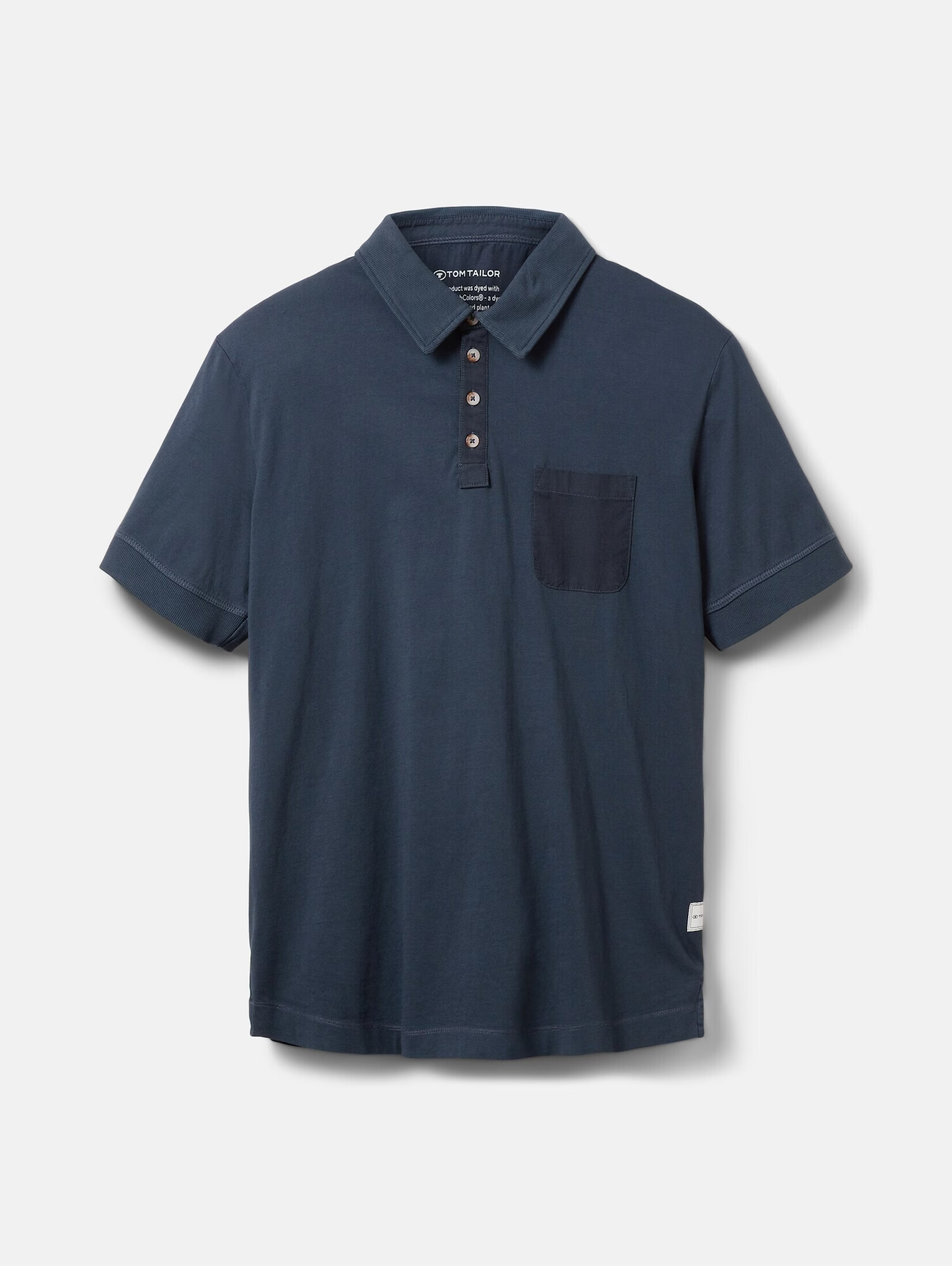 TOM TAILOR Tricou bleumarin - Pled.ro