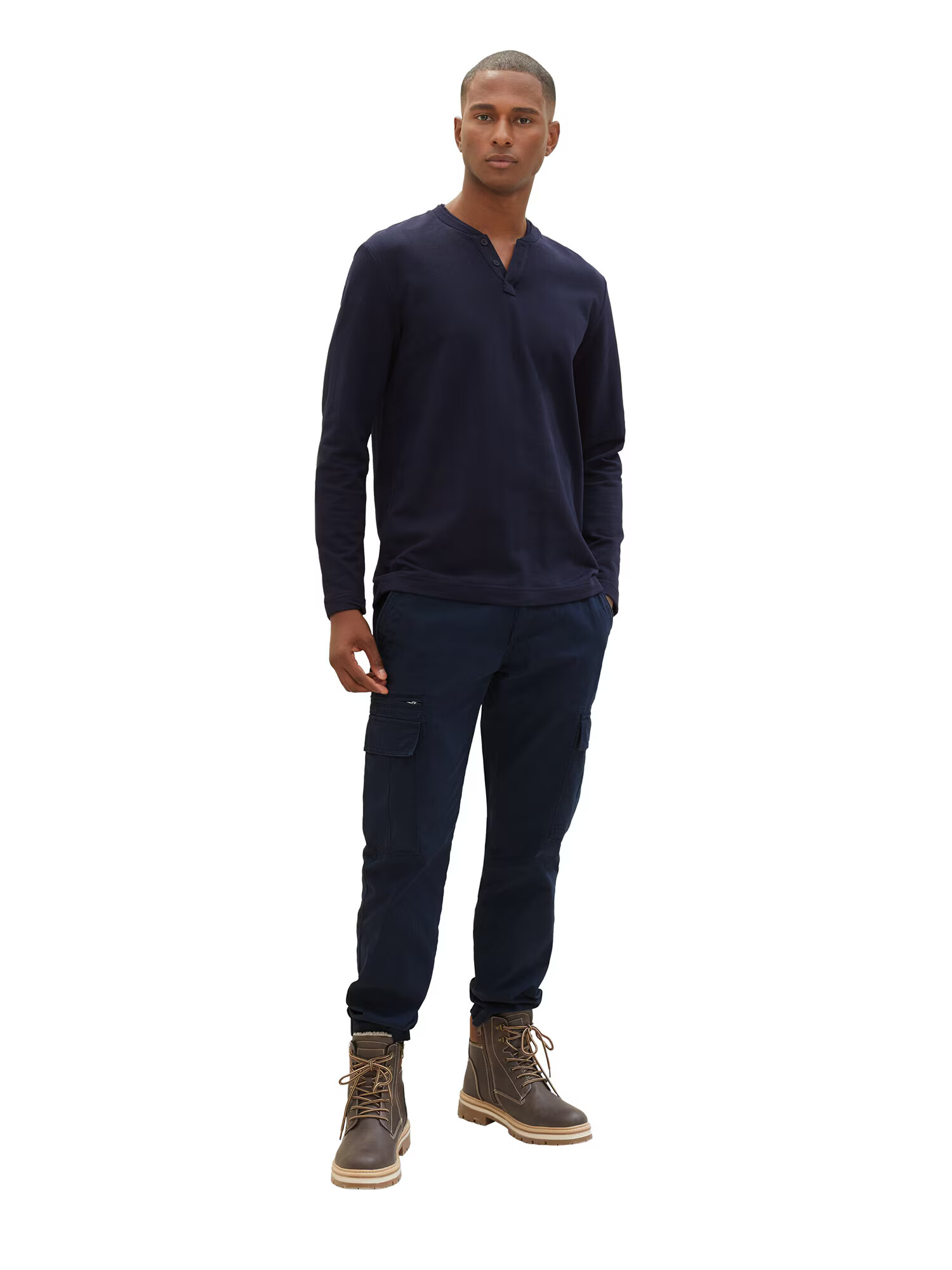 TOM TAILOR Tricou bleumarin - Pled.ro