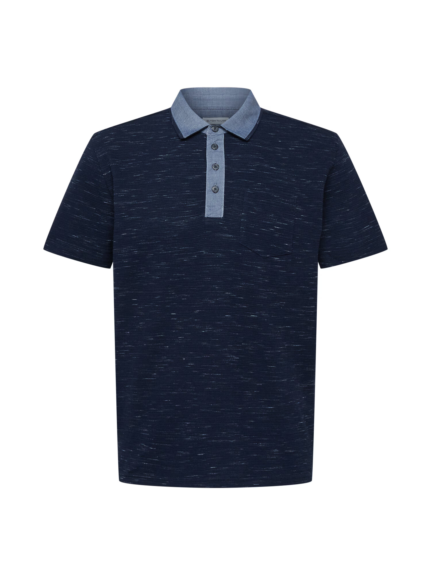 TOM TAILOR Tricou bleumarin - Pled.ro