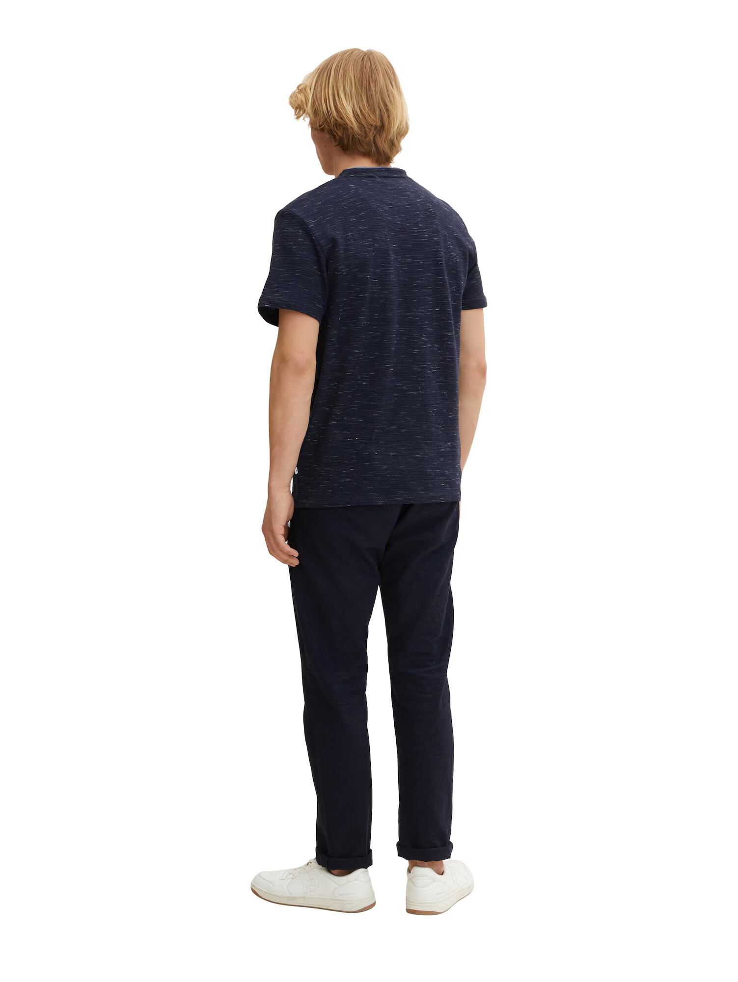 TOM TAILOR Tricou bleumarin / albastru porumbel - Pled.ro