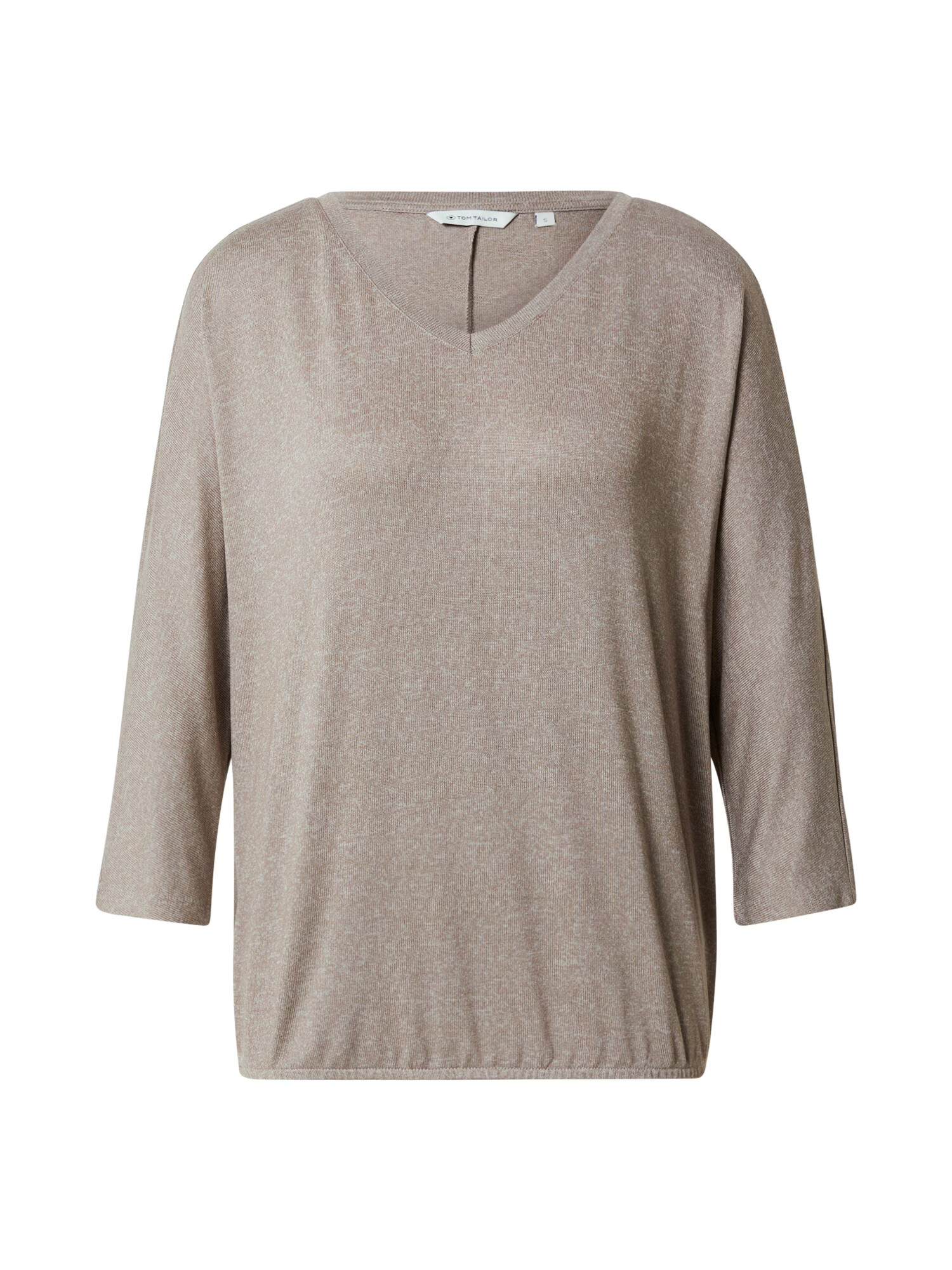 TOM TAILOR Tricou gri taupe - Pled.ro