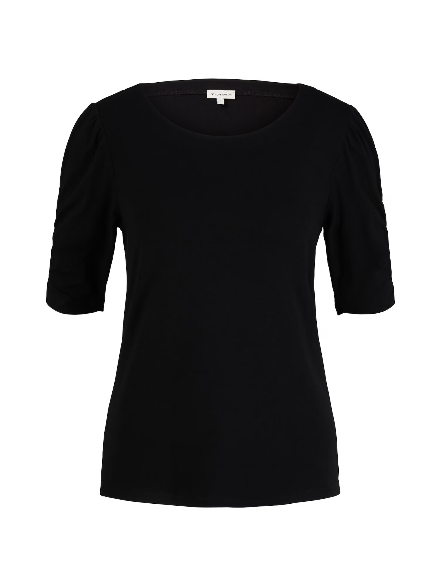 TOM TAILOR Tricou negru - Pled.ro