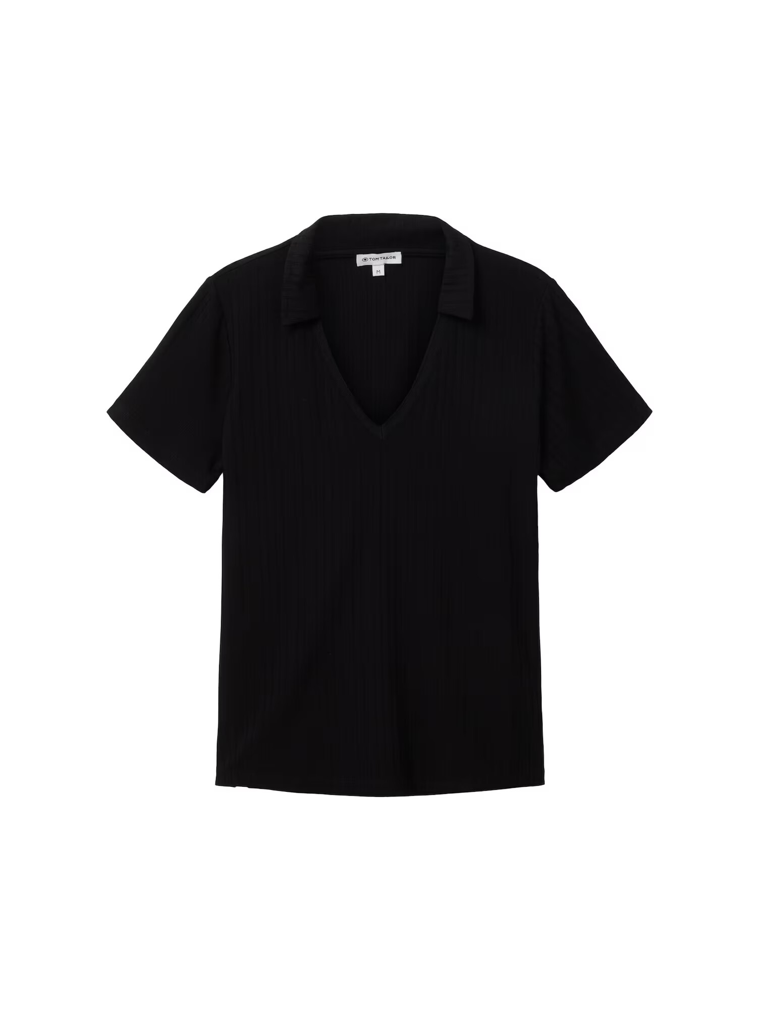 TOM TAILOR Tricou negru - Pled.ro