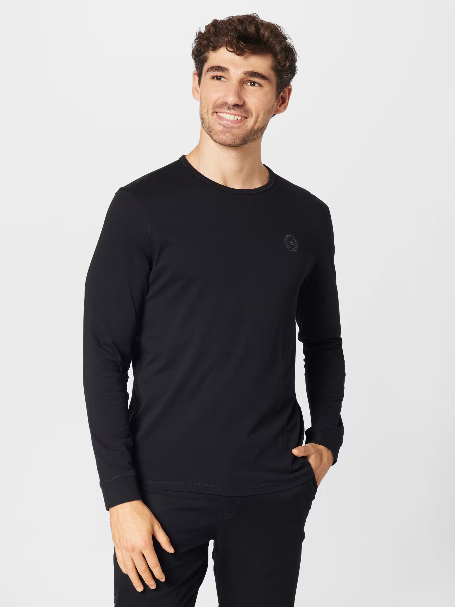 TOM TAILOR Tricou negru - Pled.ro