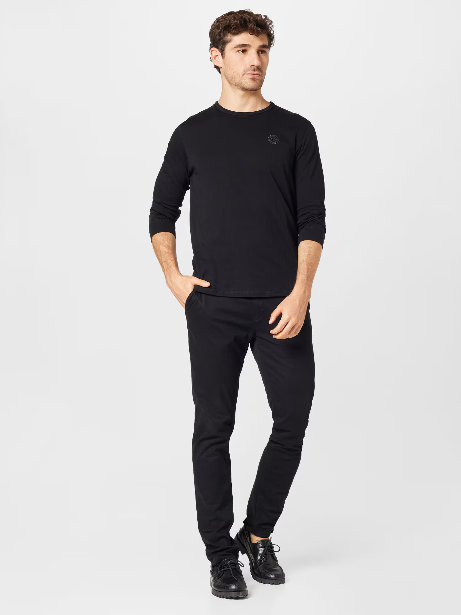 TOM TAILOR Tricou negru - Pled.ro