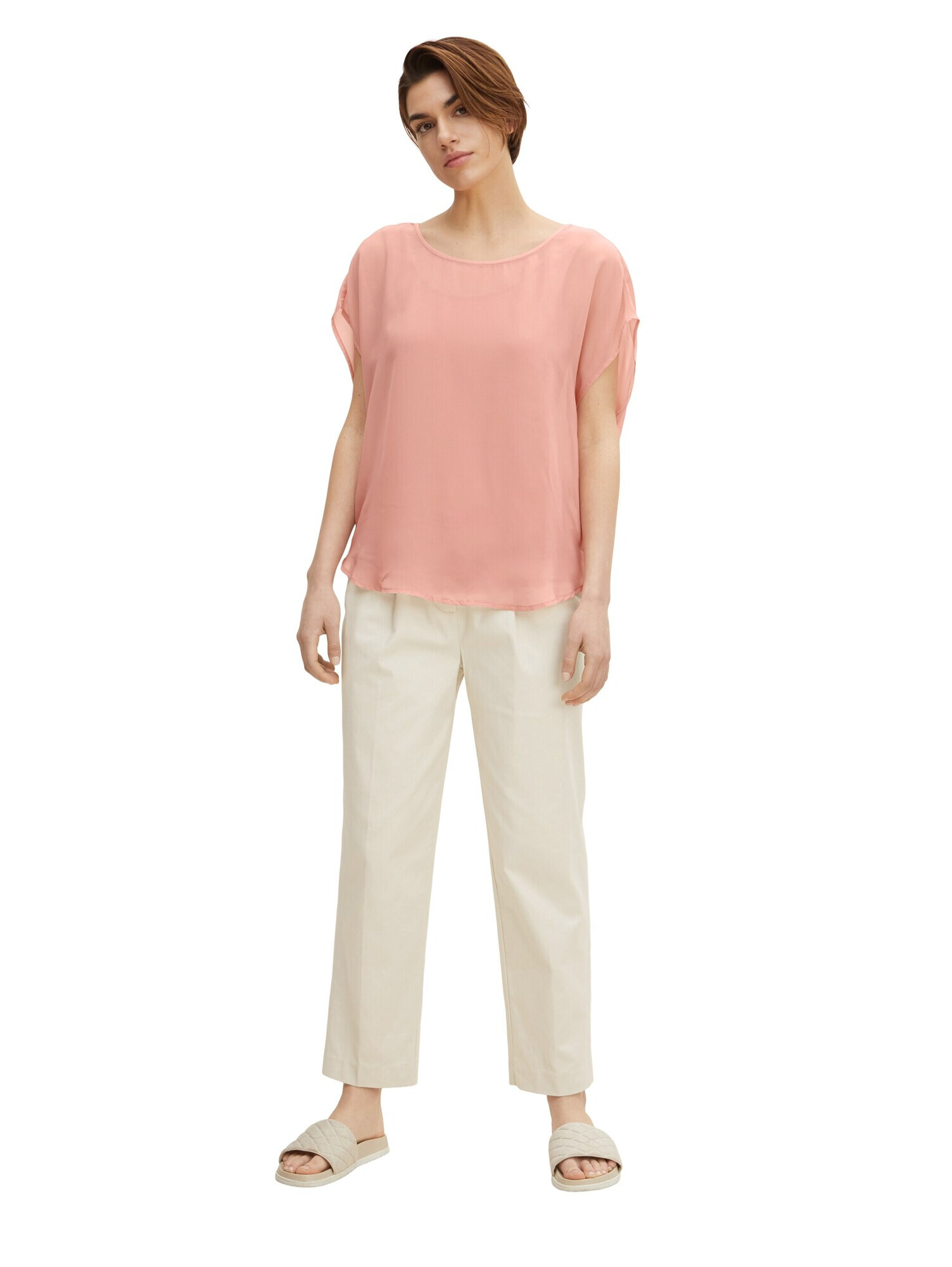 TOM TAILOR Tricou rosé - Pled.ro