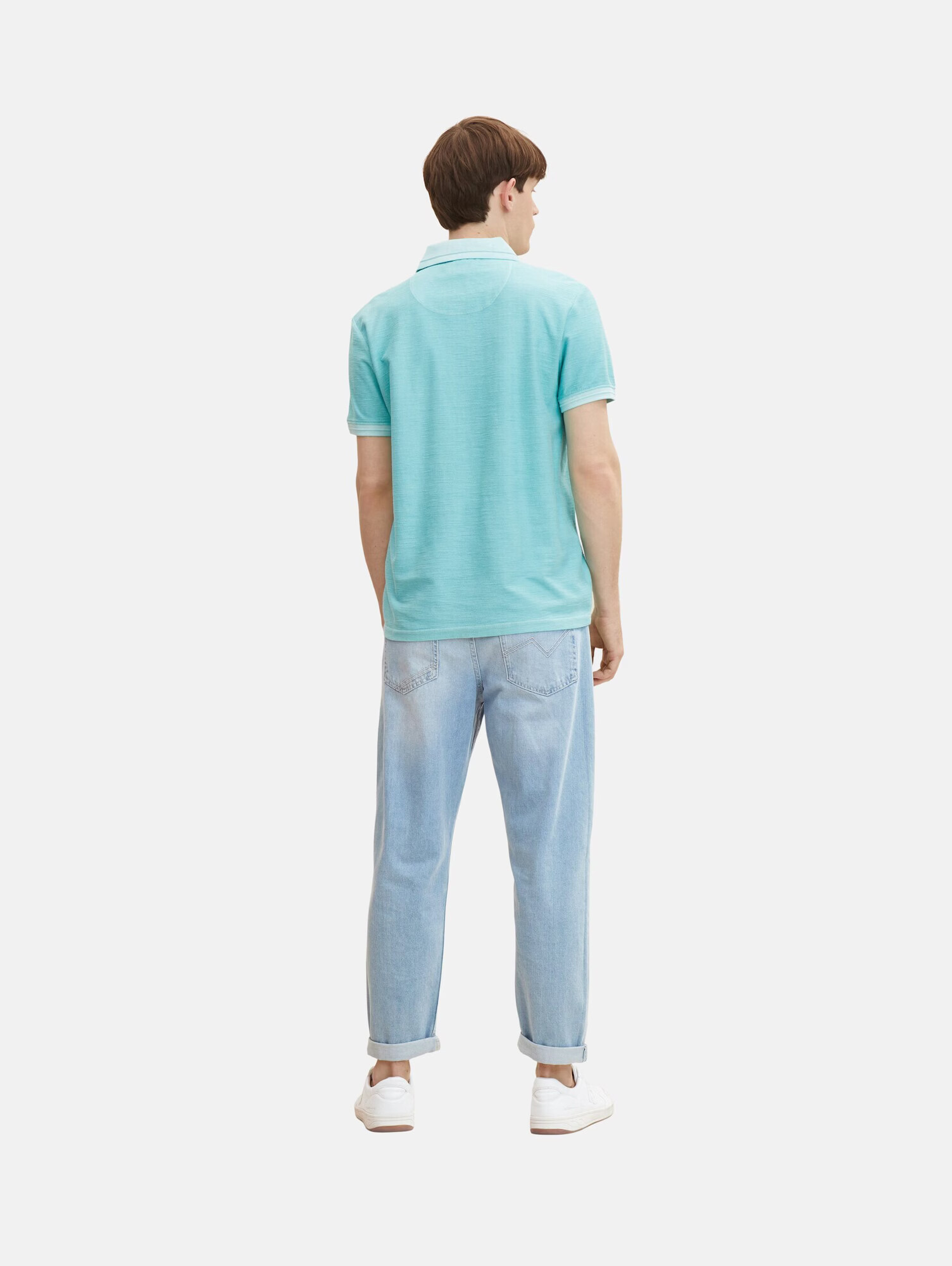 TOM TAILOR Tricou turcoaz / albastru aqua - Pled.ro