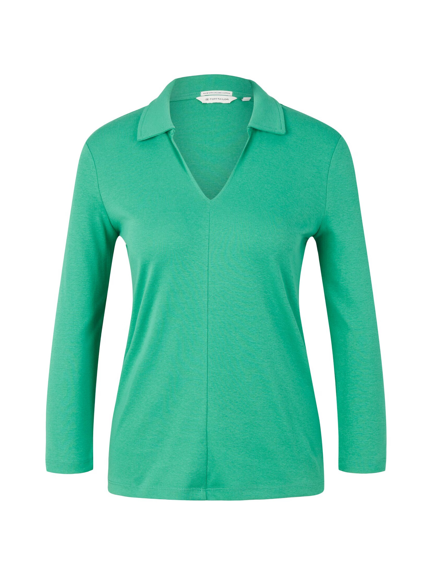 TOM TAILOR Tricou verde jad - Pled.ro