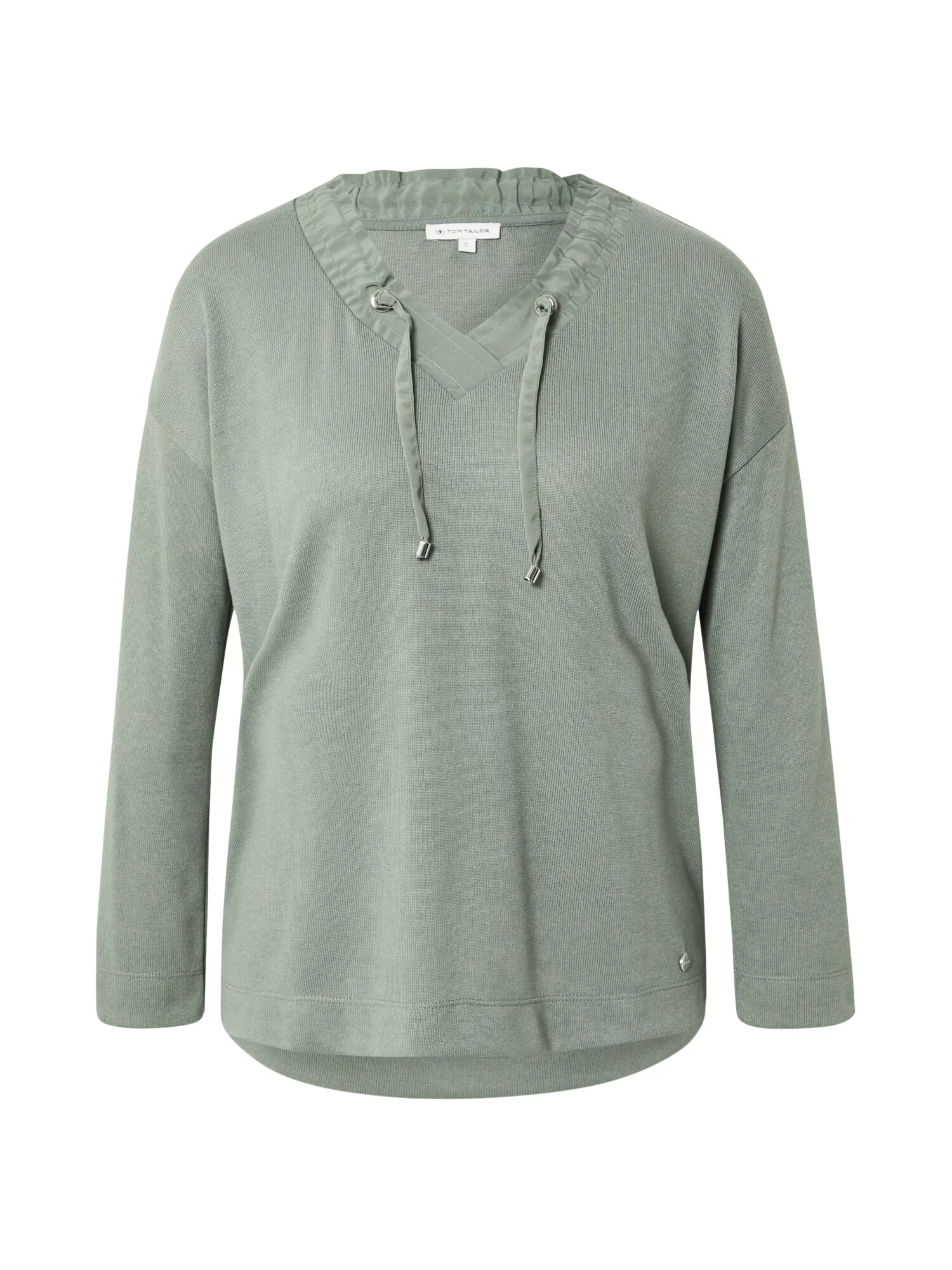 TOM TAILOR Tricou verde pastel - Pled.ro