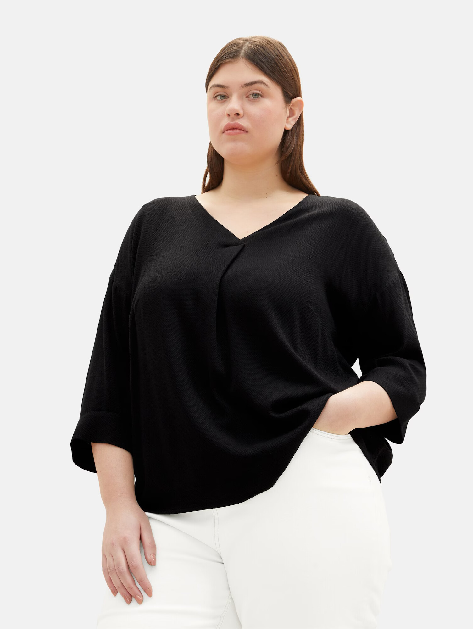 Tom Tailor Women + Bluză negru - Pled.ro