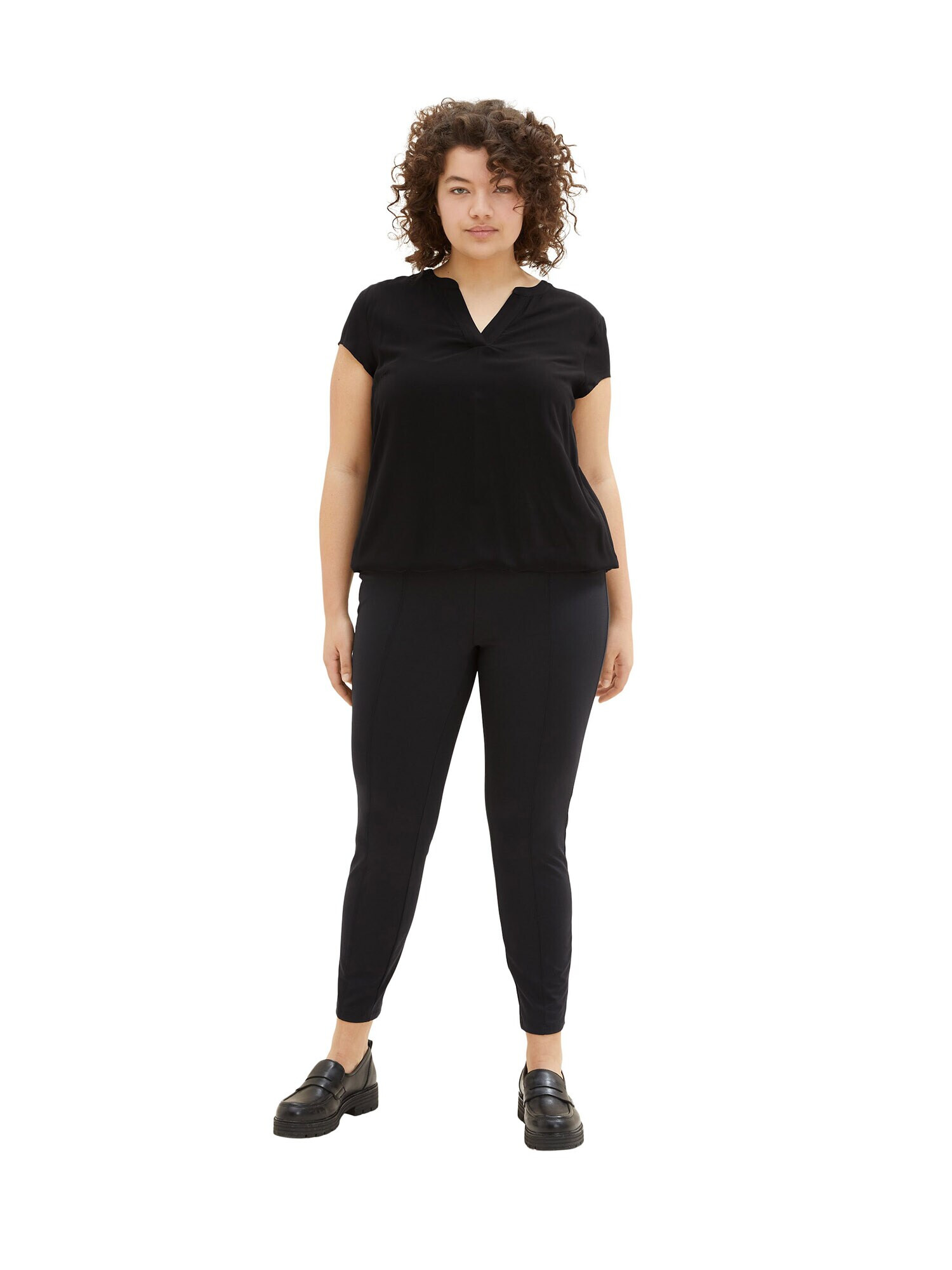 Tom Tailor Women + Bluză negru - Pled.ro