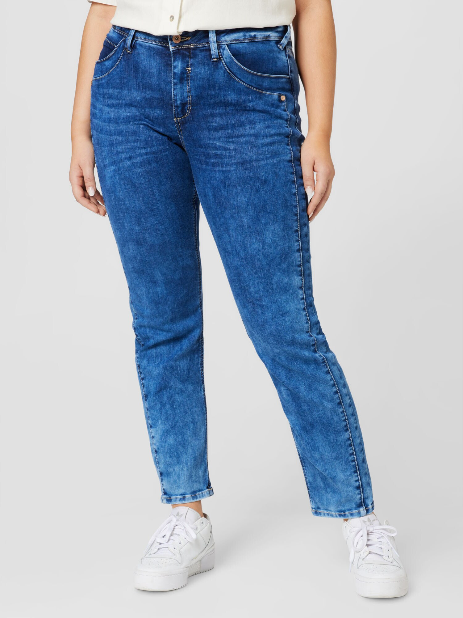 Tom Tailor Women + Jeans albastru denim - Pled.ro