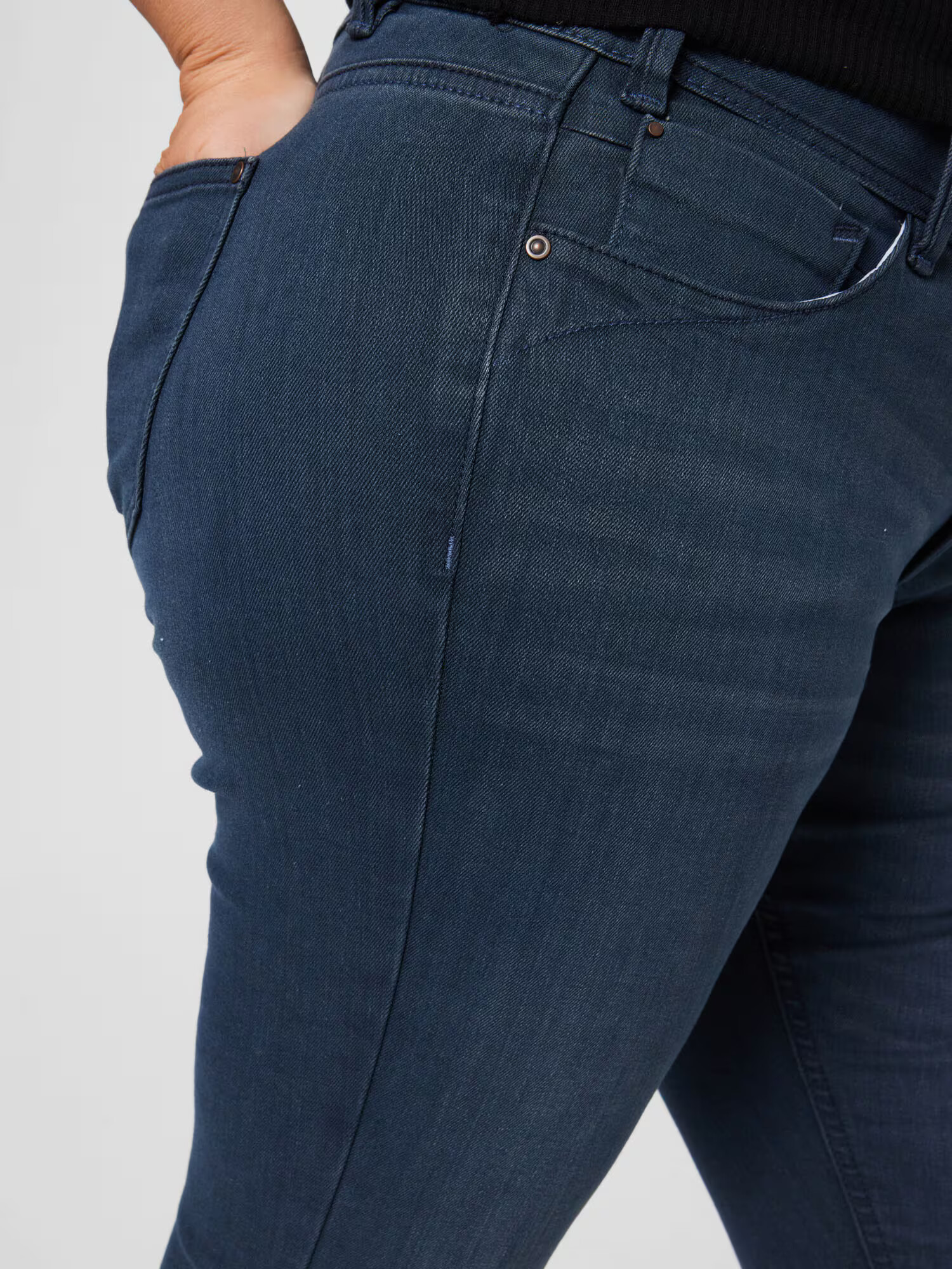 Tom Tailor Women + Jeans albastru închis - Pled.ro