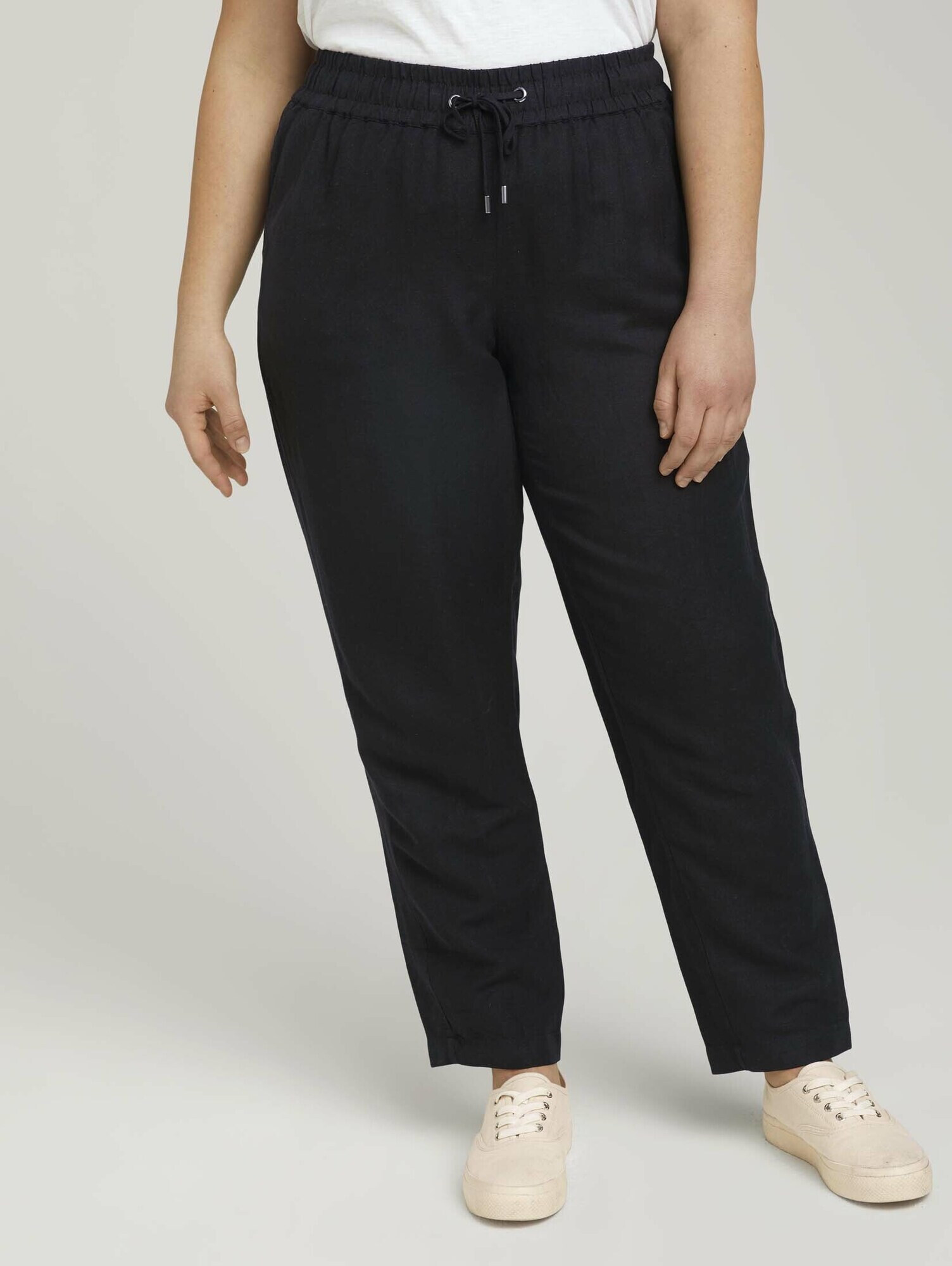 Tom Tailor Women + Pantaloni negru - Pled.ro