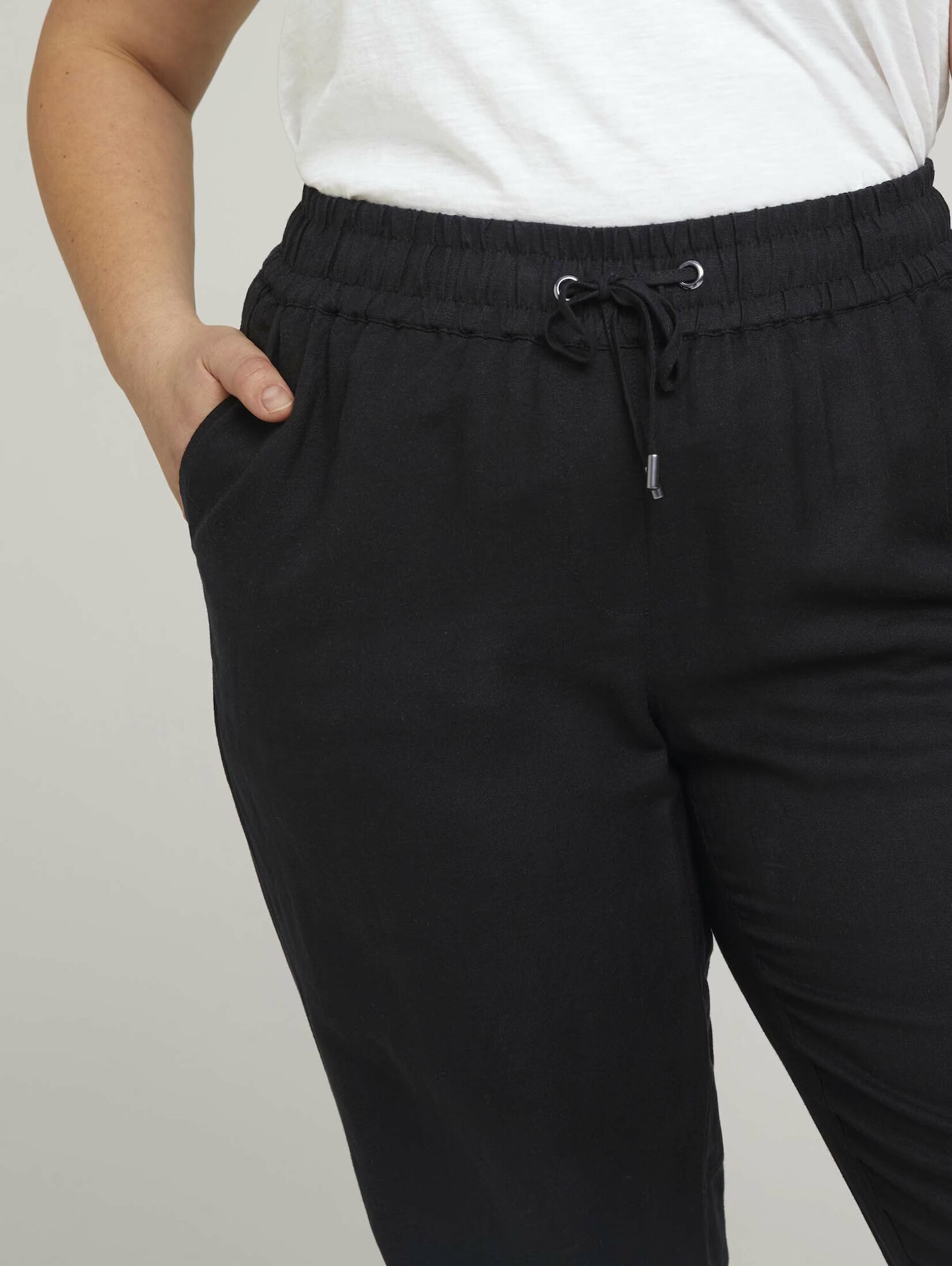 Tom Tailor Women + Pantaloni negru - Pled.ro