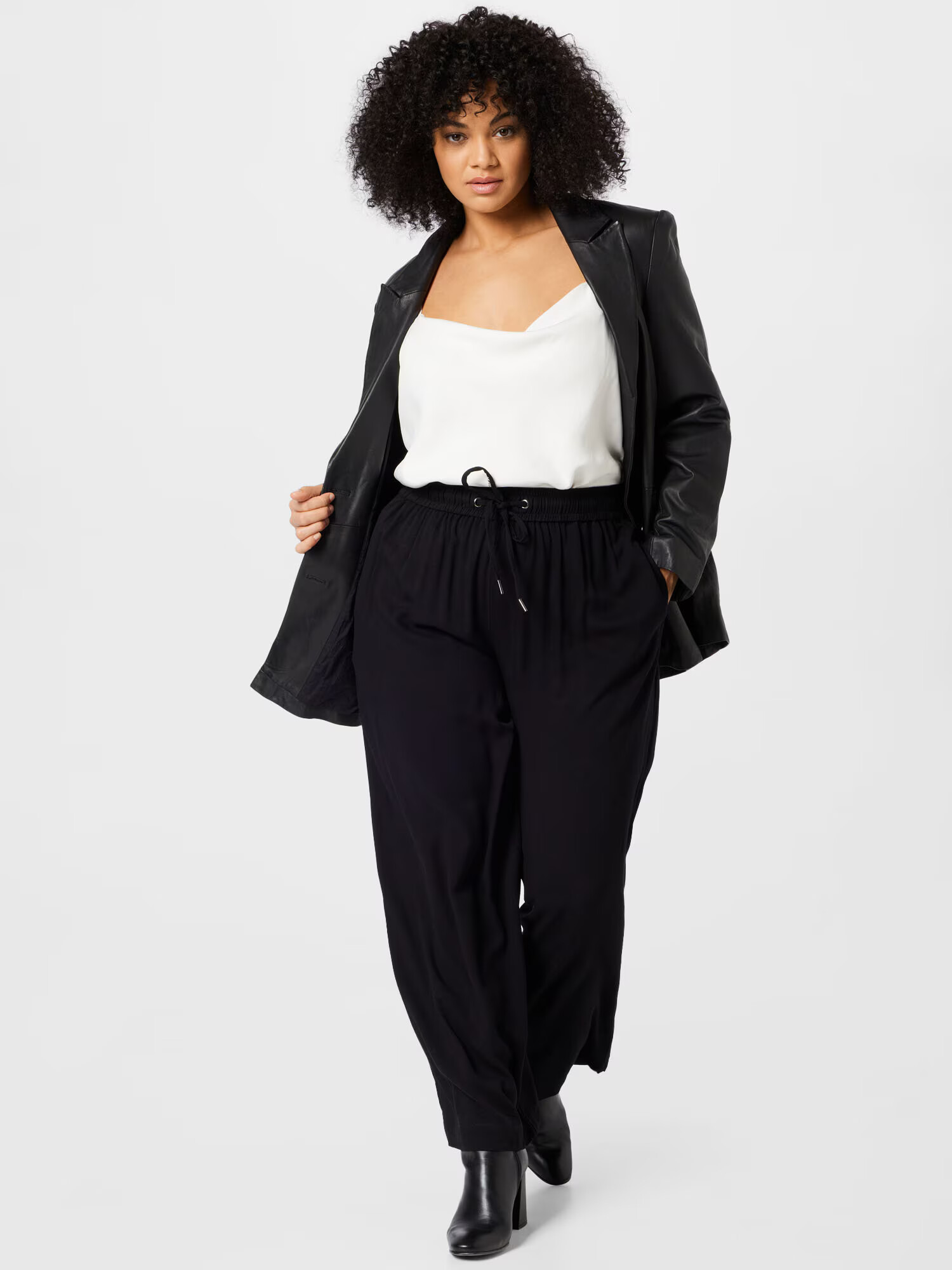 Tom Tailor Women + Pantaloni negru - Pled.ro