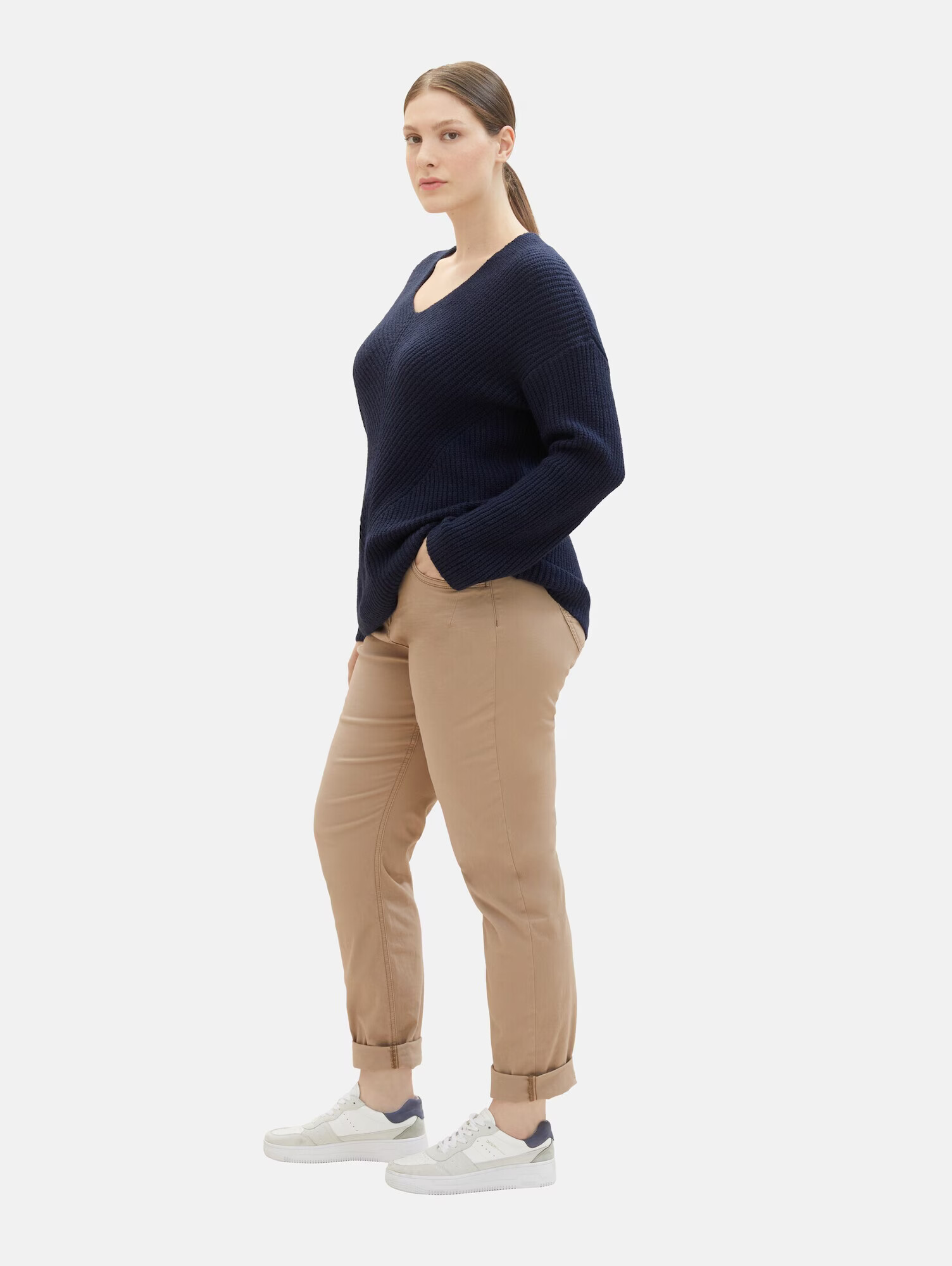 Tom Tailor Women + Pulover bleumarin - Pled.ro