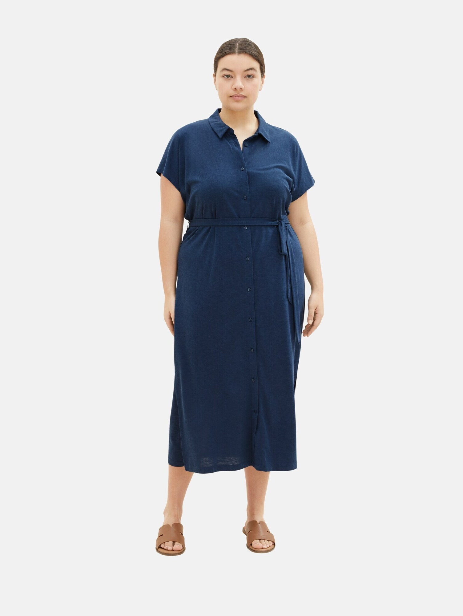 Tom Tailor Women + Rochie tip bluză bleumarin - Pled.ro