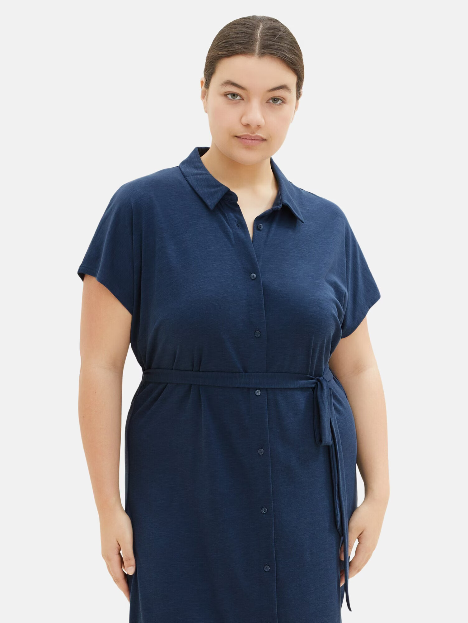 Tom Tailor Women + Rochie tip bluză bleumarin - Pled.ro