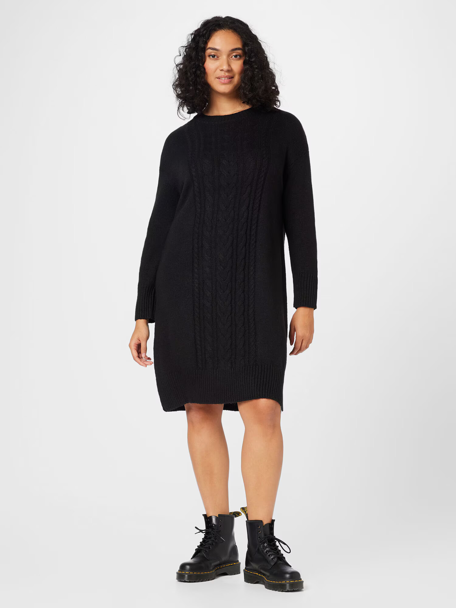 Tom Tailor Women + Rochie tricotat negru - Pled.ro