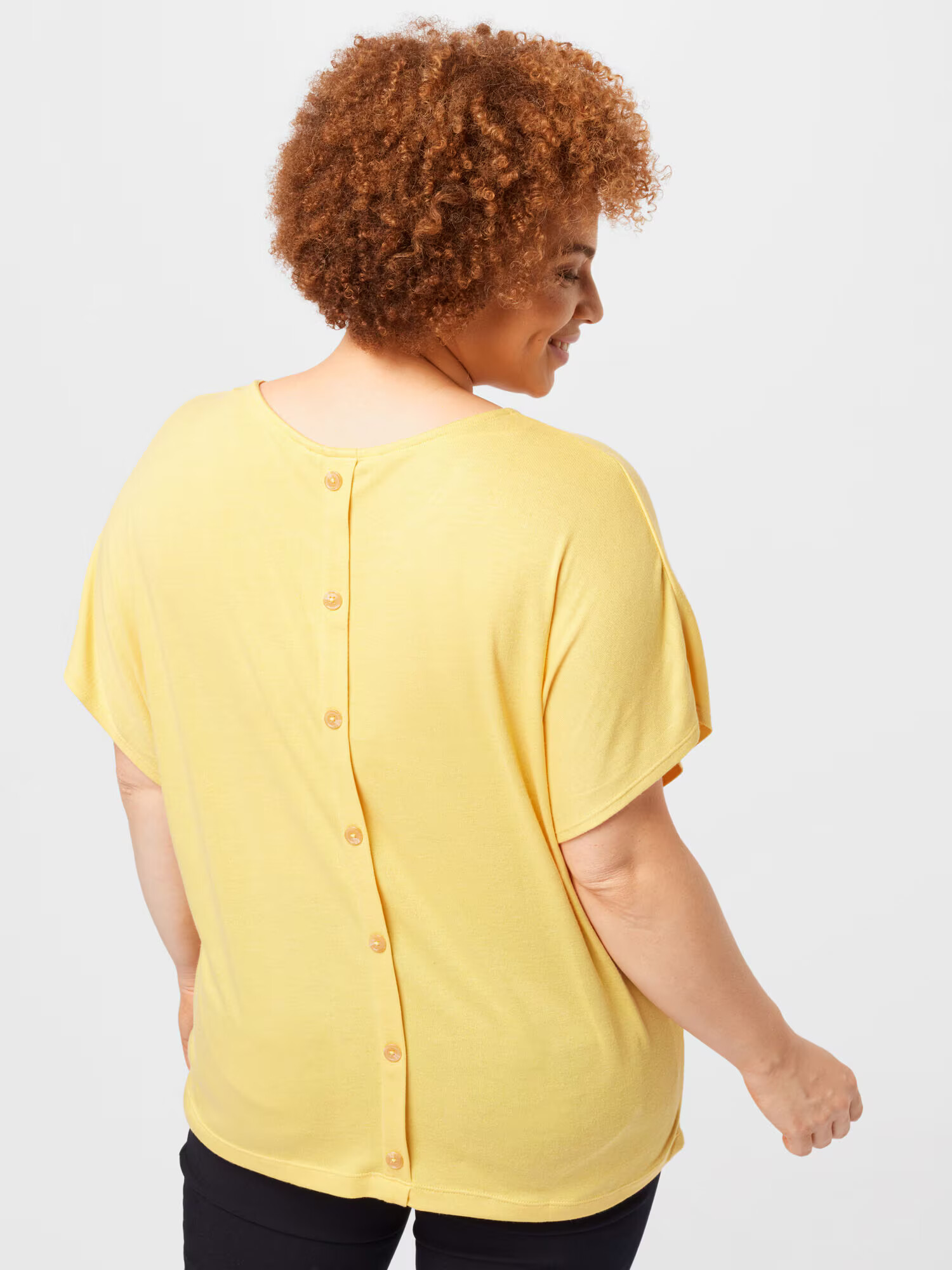 Tom Tailor Women + Tricou galben citron - Pled.ro